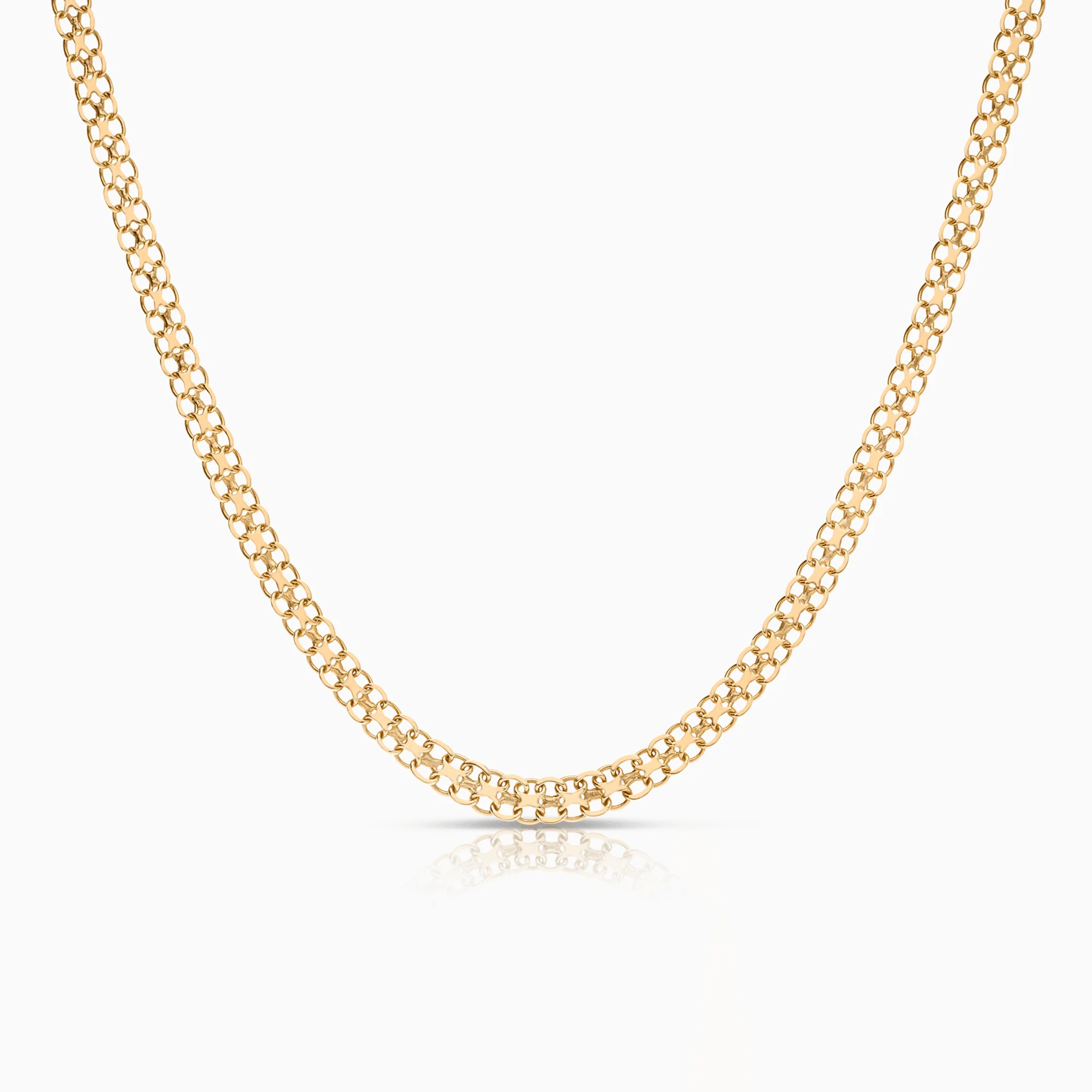 X-link necklace 11.91g 18K gold