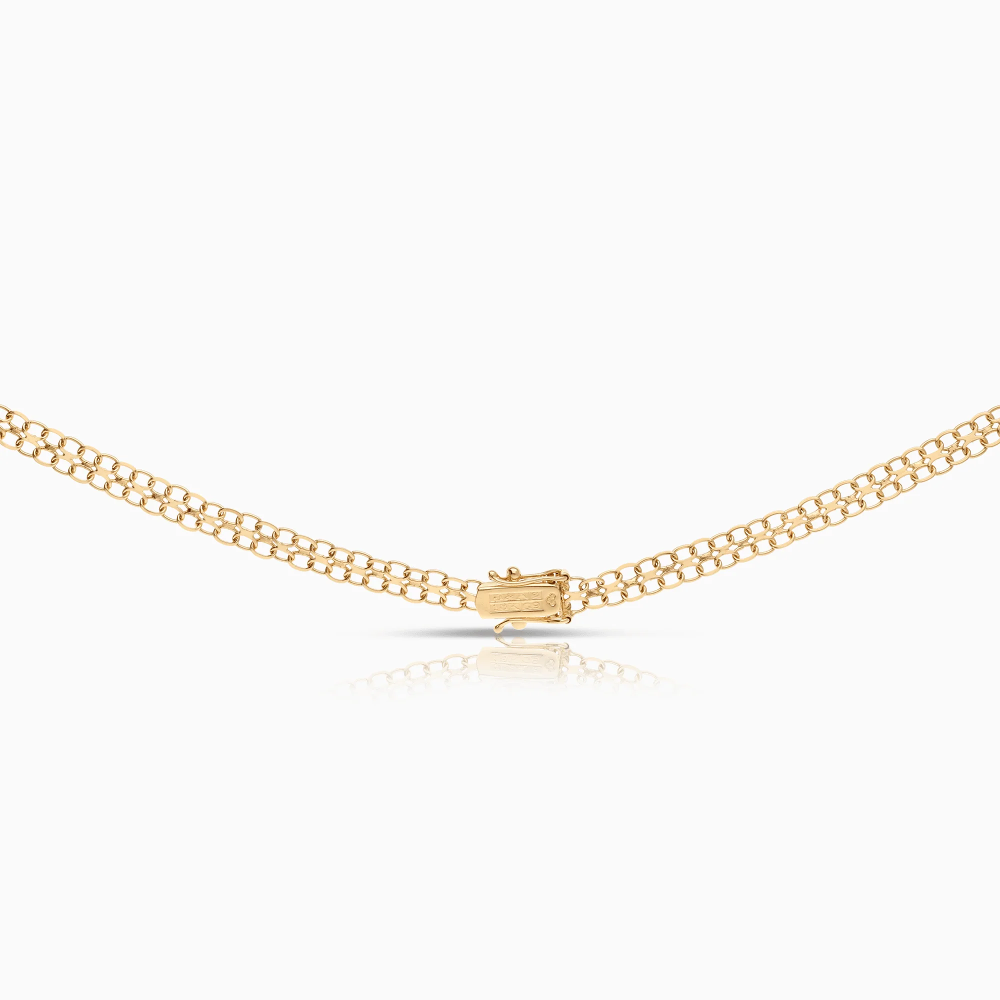 X-link necklace 11.96g 18K gold - Image 2