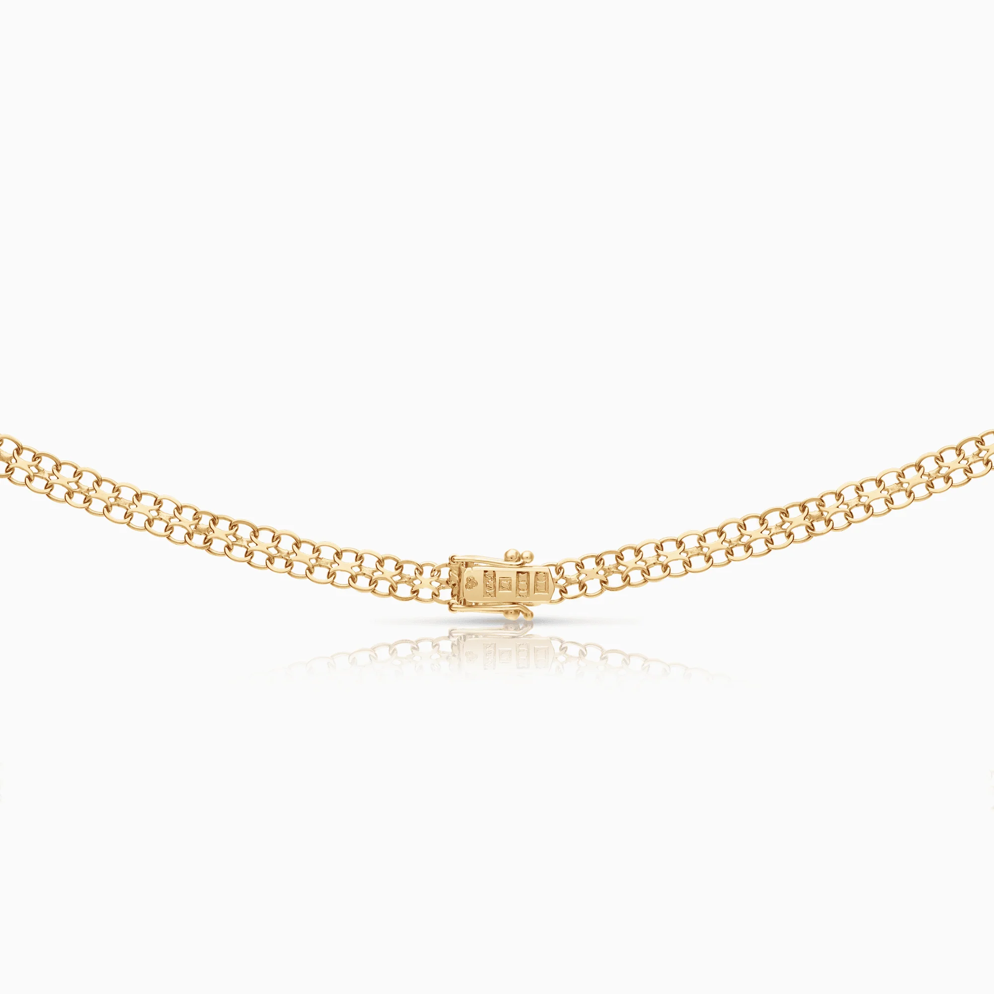 X-link necklace 12.02g 18K gold - Image 2