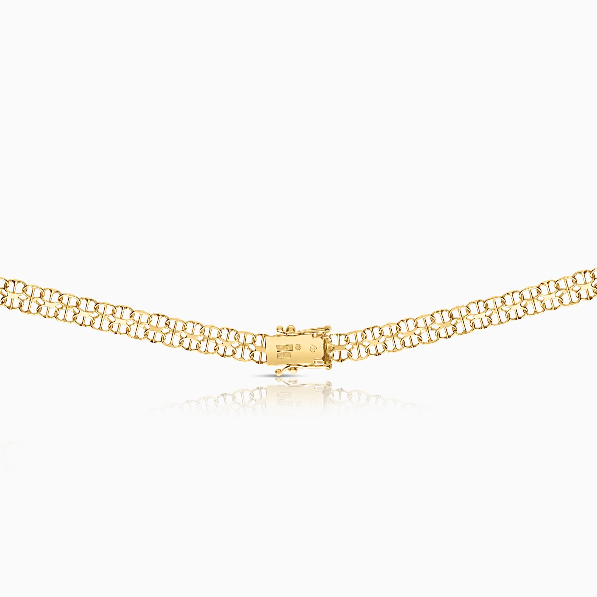 X-Link Necklace 12.18g 18K Gold - Image 2