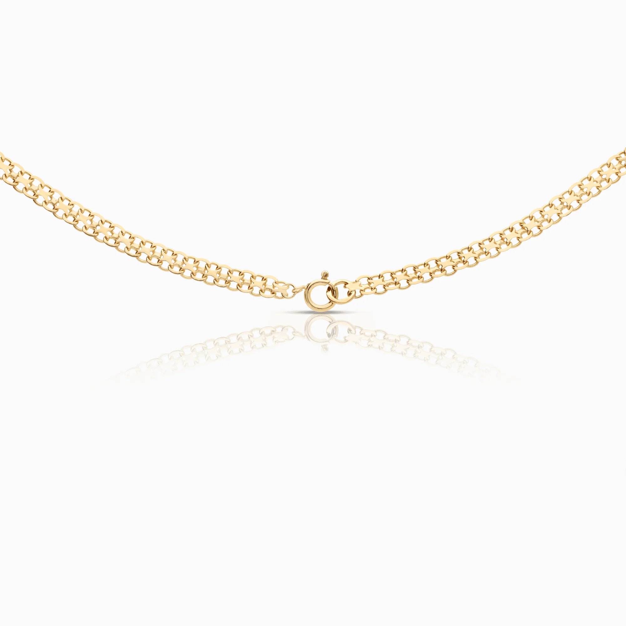 X-Link Necklace 12.18g 18K Gold - Image 2