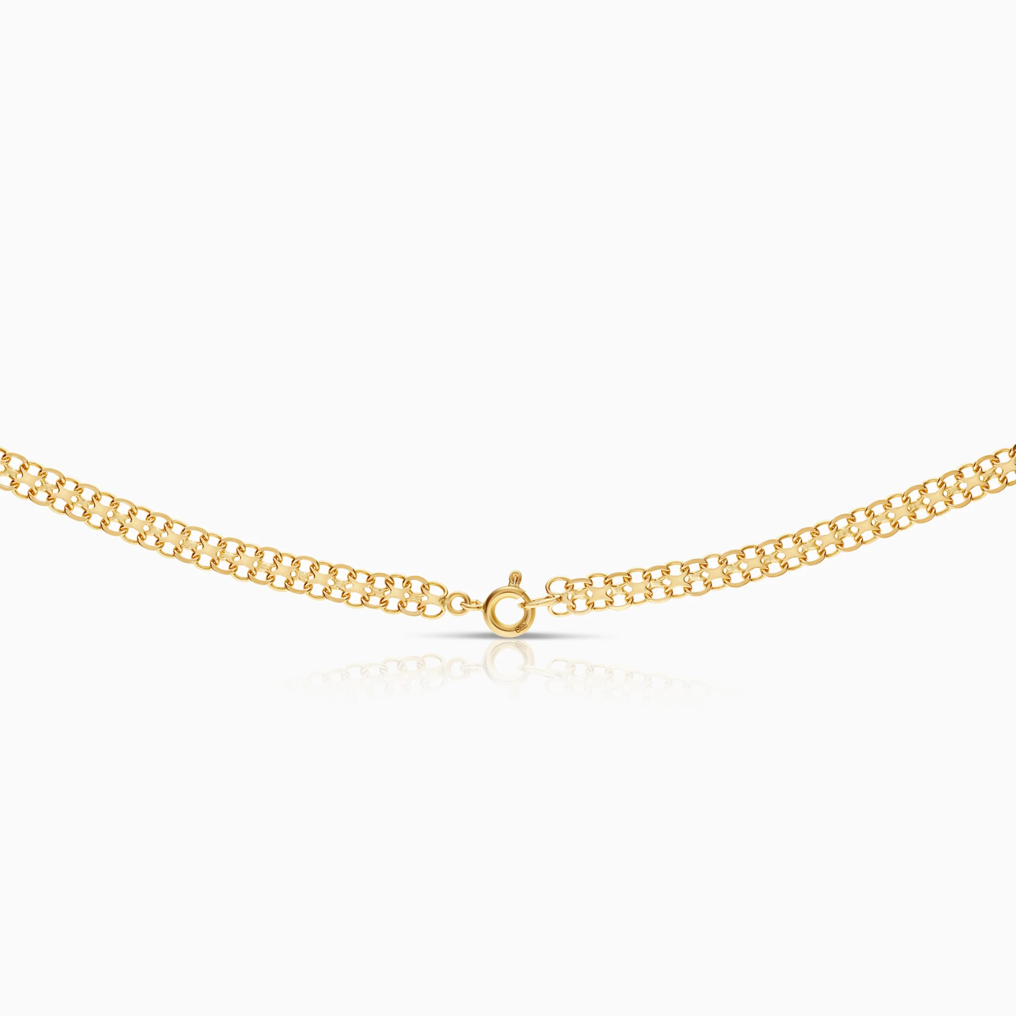 X-link necklace 12.25g 18K gold - Image 2