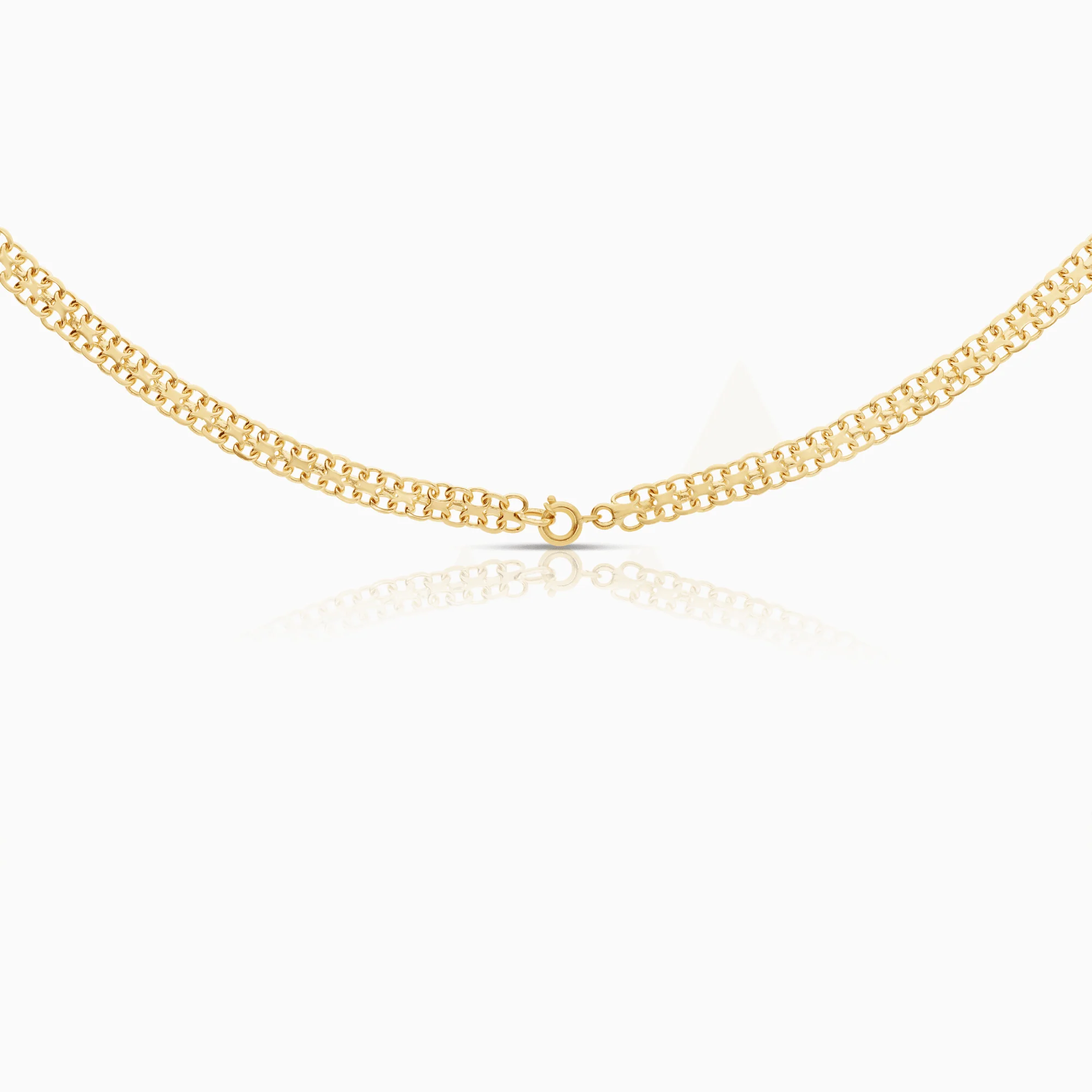 X-link necklace 12.74g 18K gold - Image 2