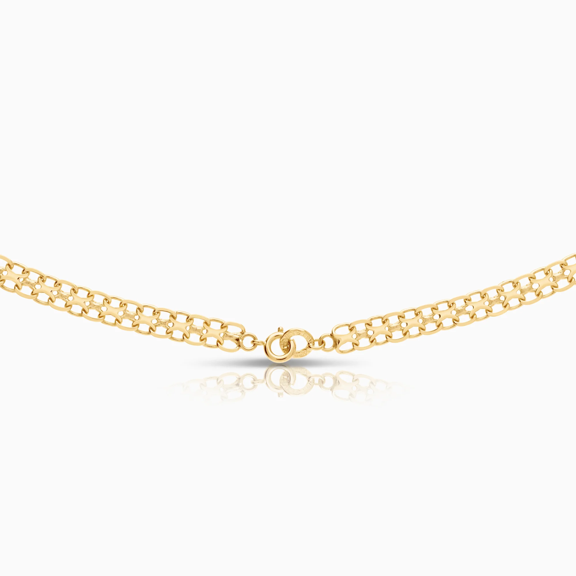 X-link necklace 13.75g 18K gold - Image 2