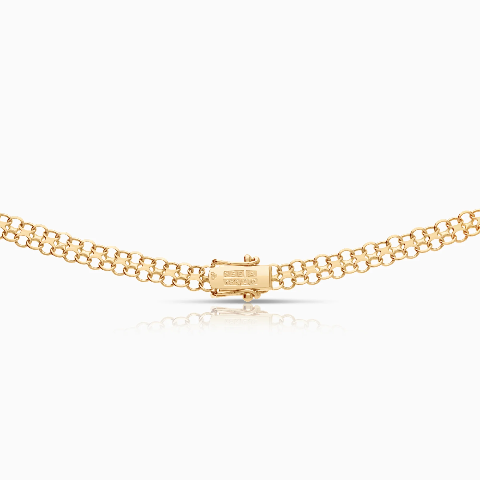 X-link necklace 13.82g 18K gold - Image 2