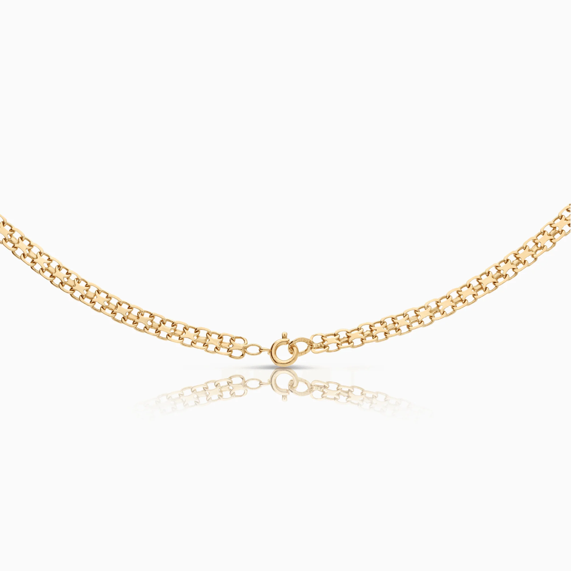 X-link necklace 13.70g 18K gold - Image 2