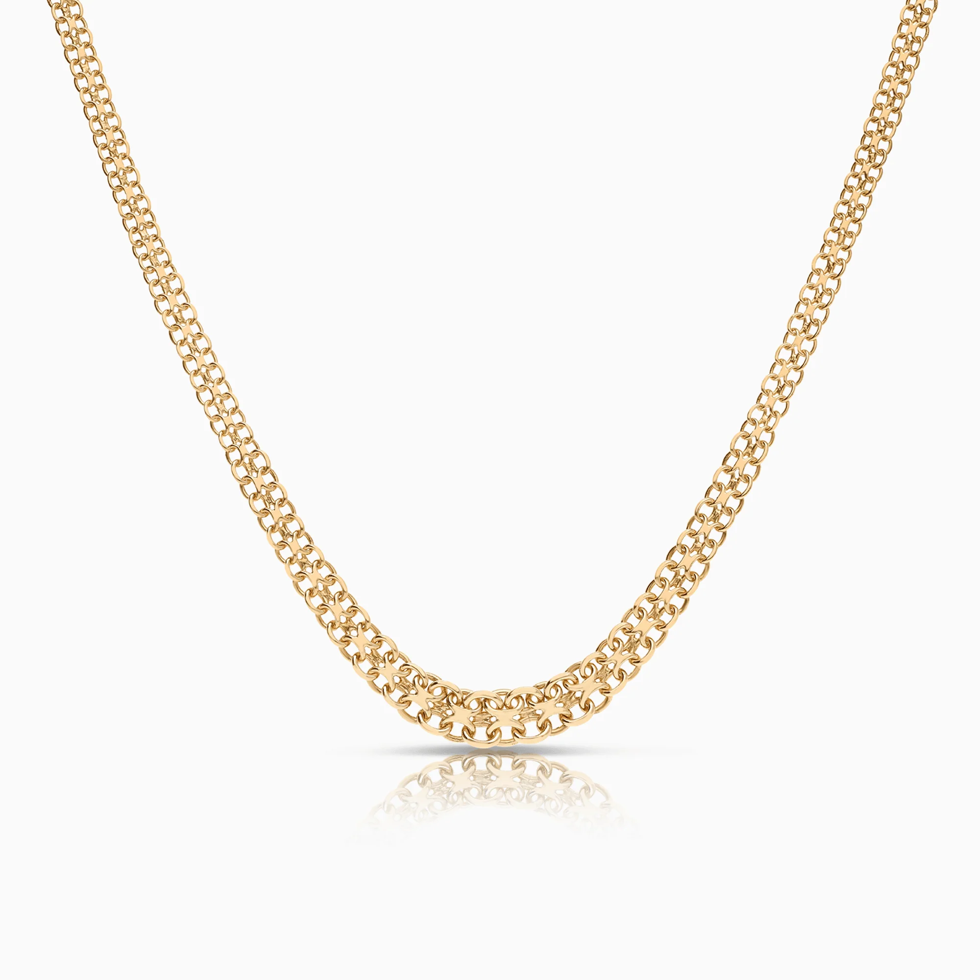 X-Link Necklace 13.97g 18K Gold