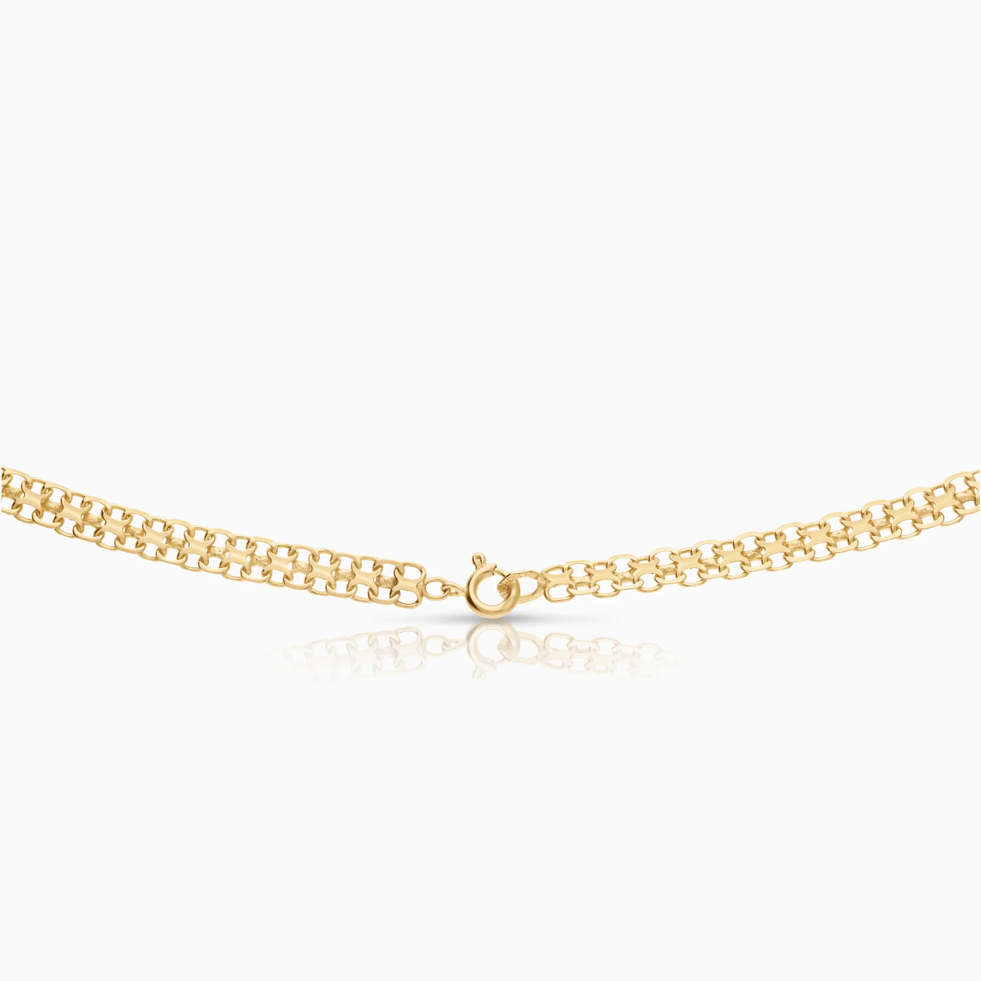 X-link necklace 14.71g 18K gold - Image 2