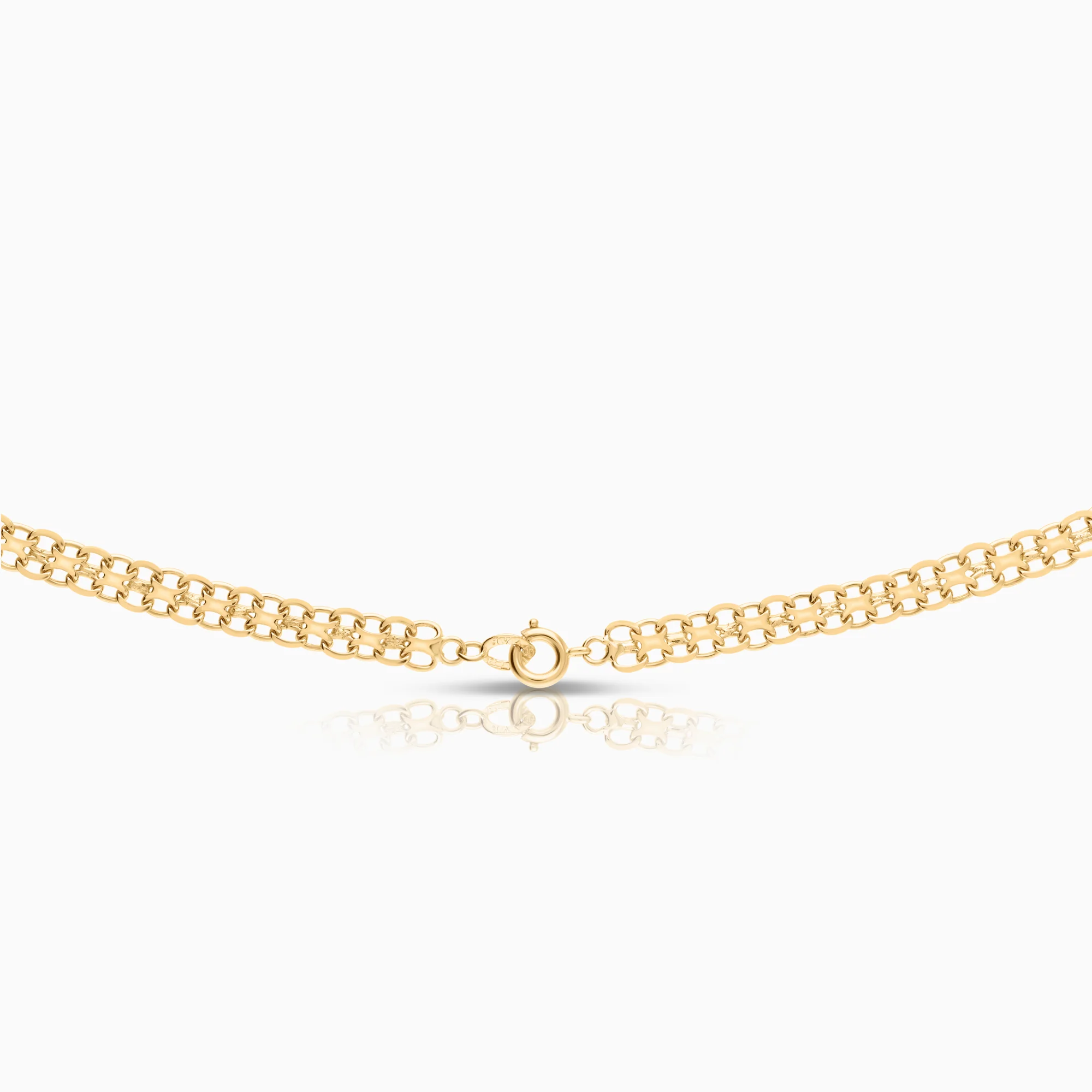 X-link necklace 14.92g 18K gold - Image 2