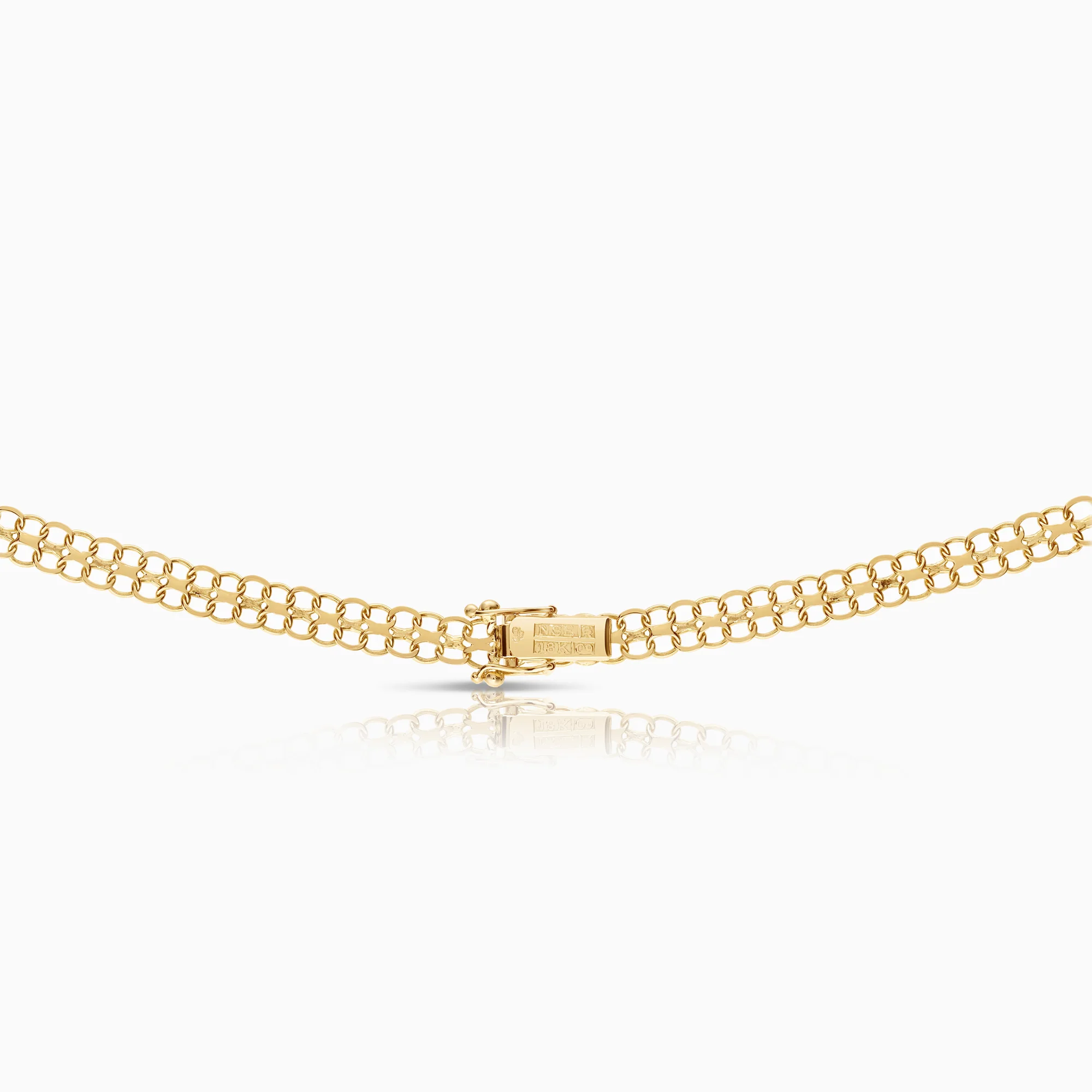 X-link necklace 14.20g 18K gold - Image 2