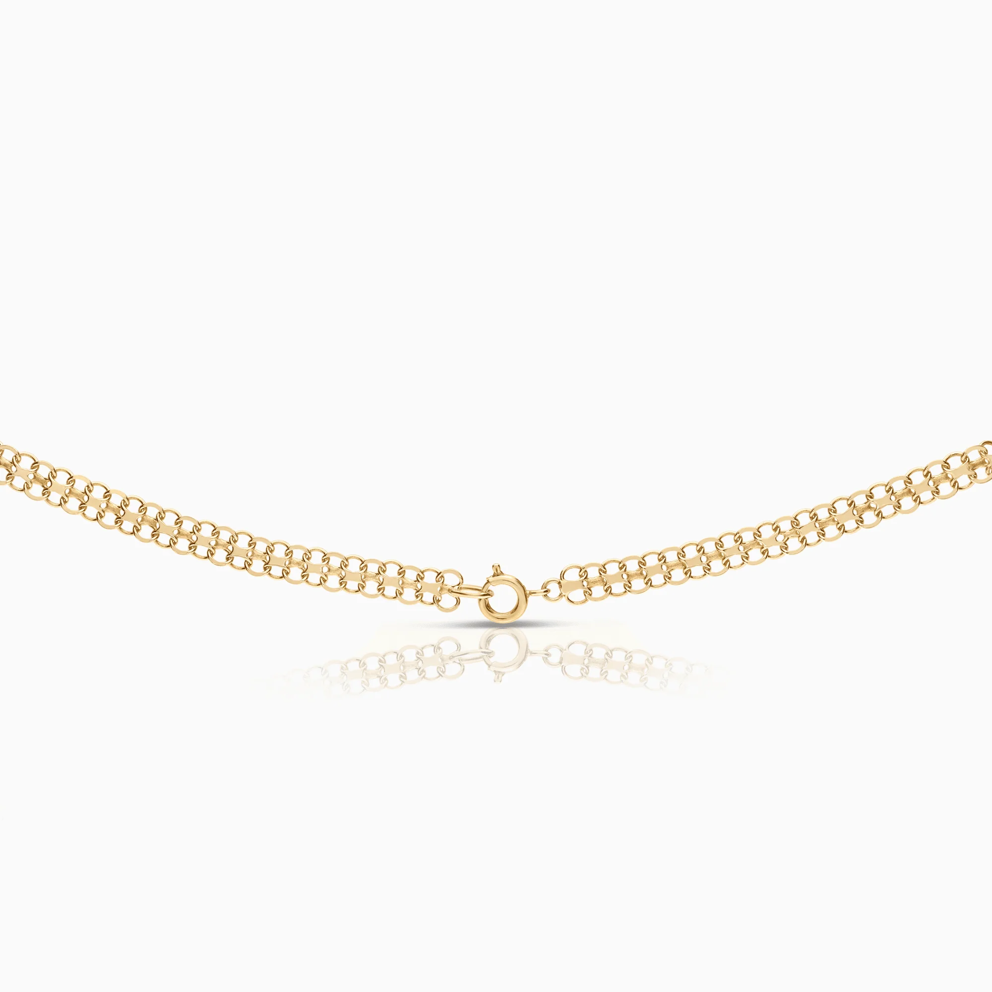 X-link necklace 14.72g 18K gold - Image 2