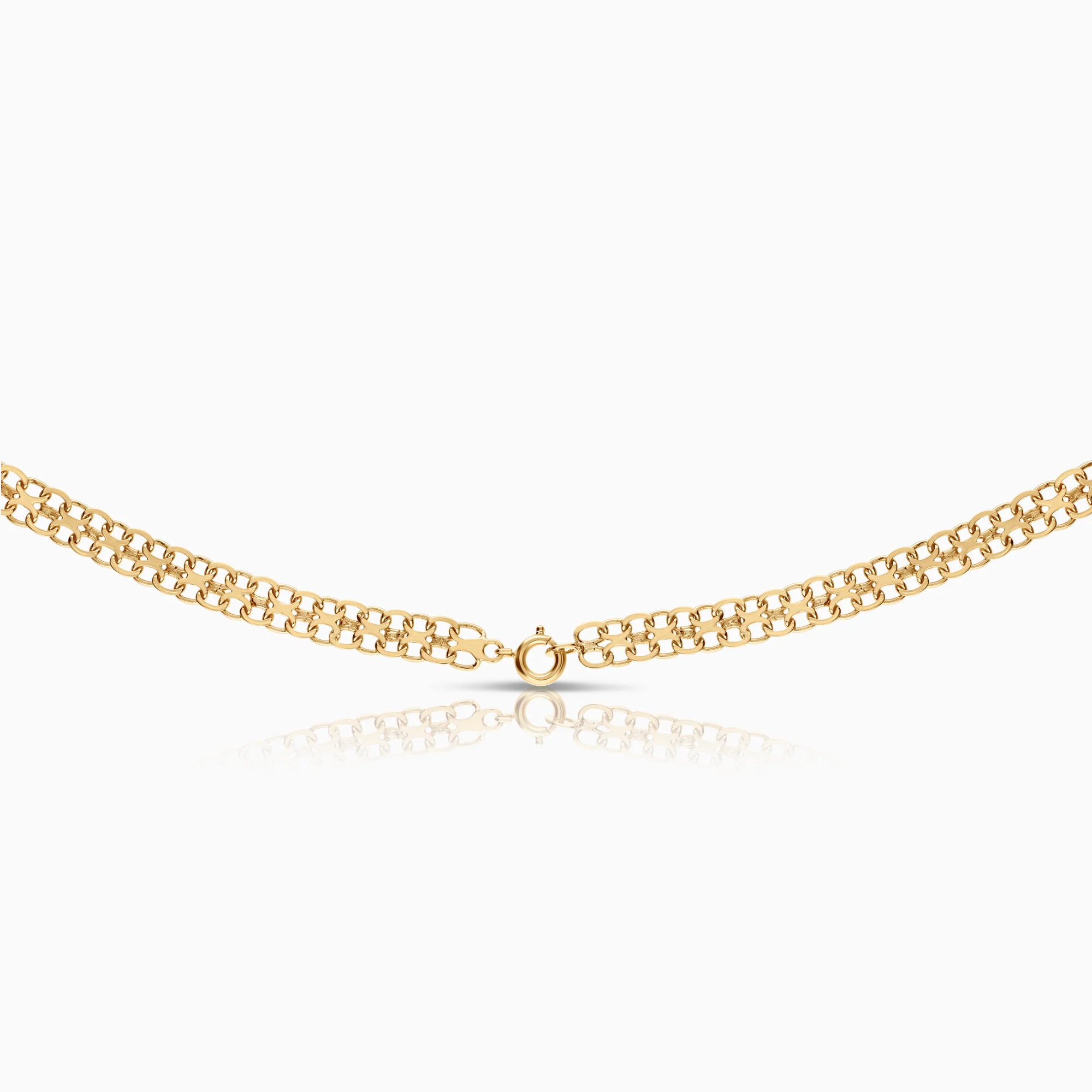 X-link necklace 15.05g 18K gold - Image 2
