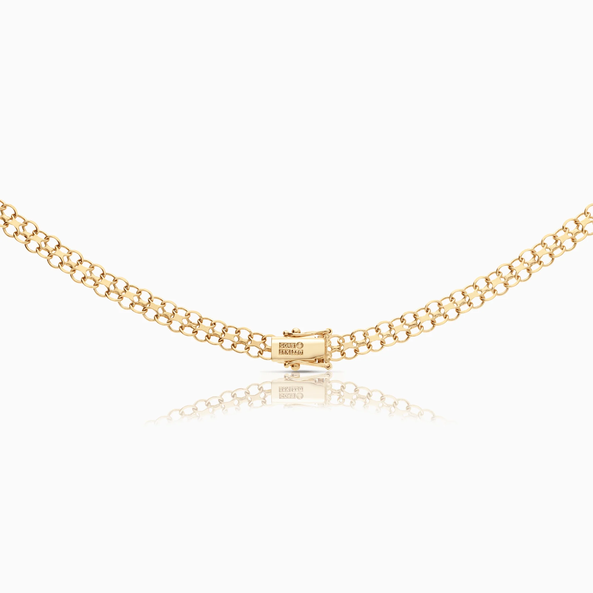 X-link necklace 17.98g 18K gold - Image 2