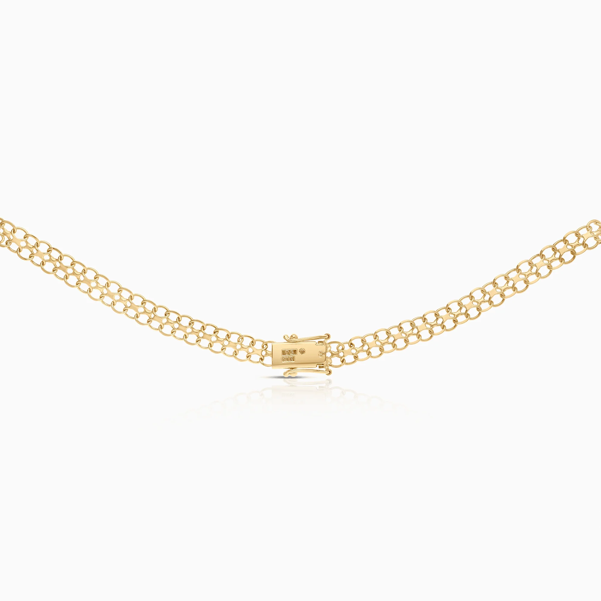 X-link necklace 18.14g 18K gold - Image 2