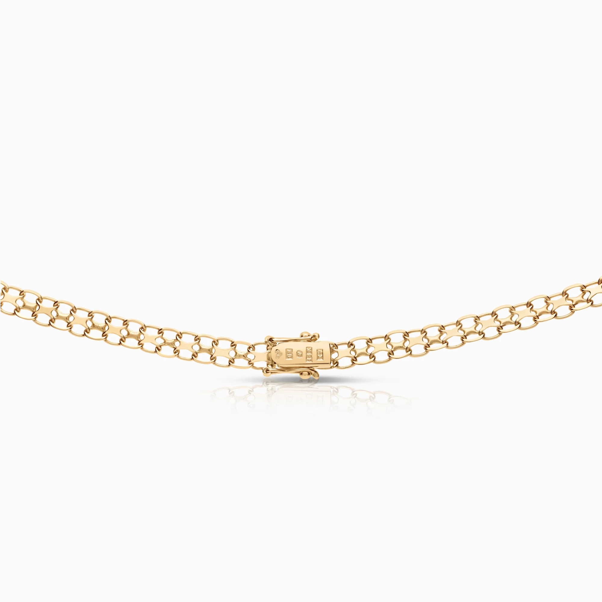 X-link necklace 19.51g 18K gold - Image 2