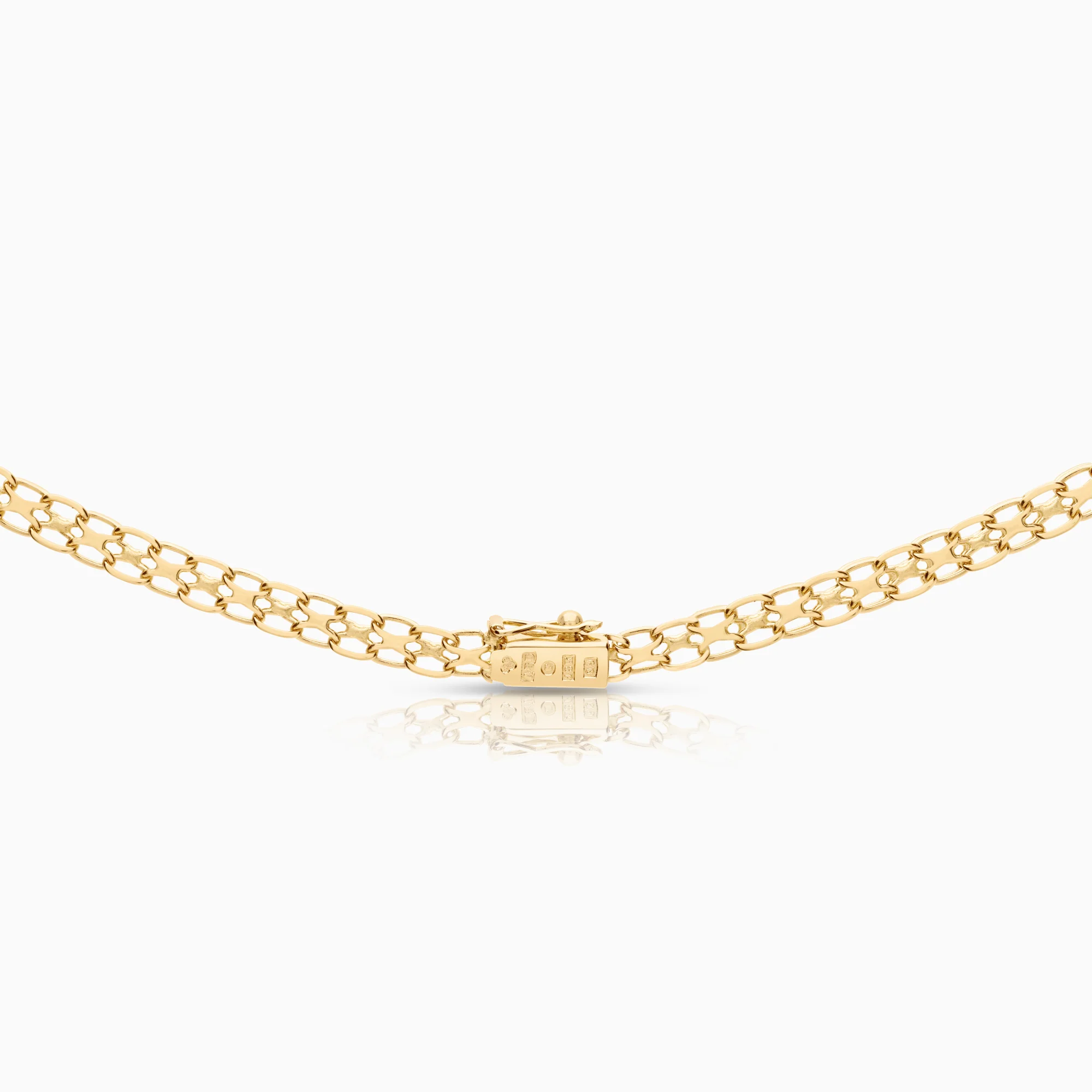 X-link necklace 19.55g 18K gold - Image 2