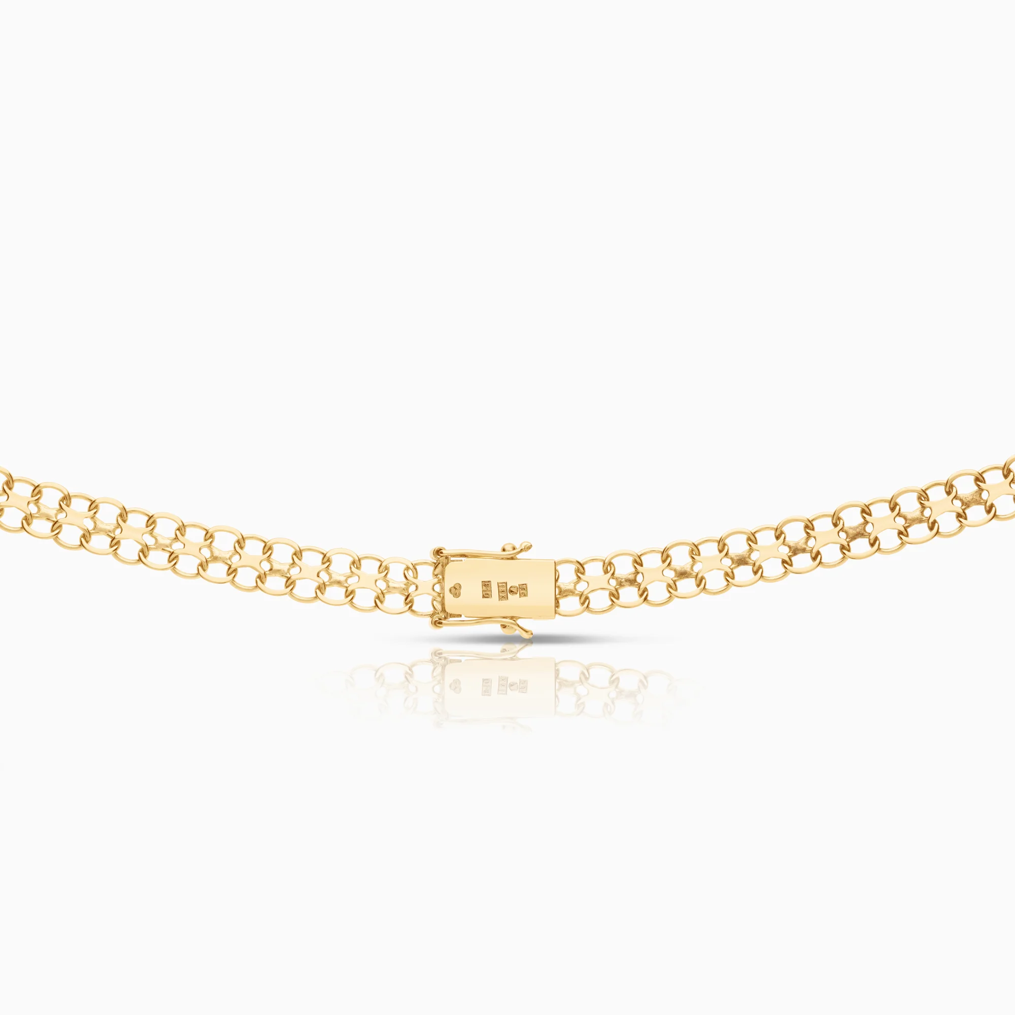 X-link necklace 19.80g 18K gold - Image 2