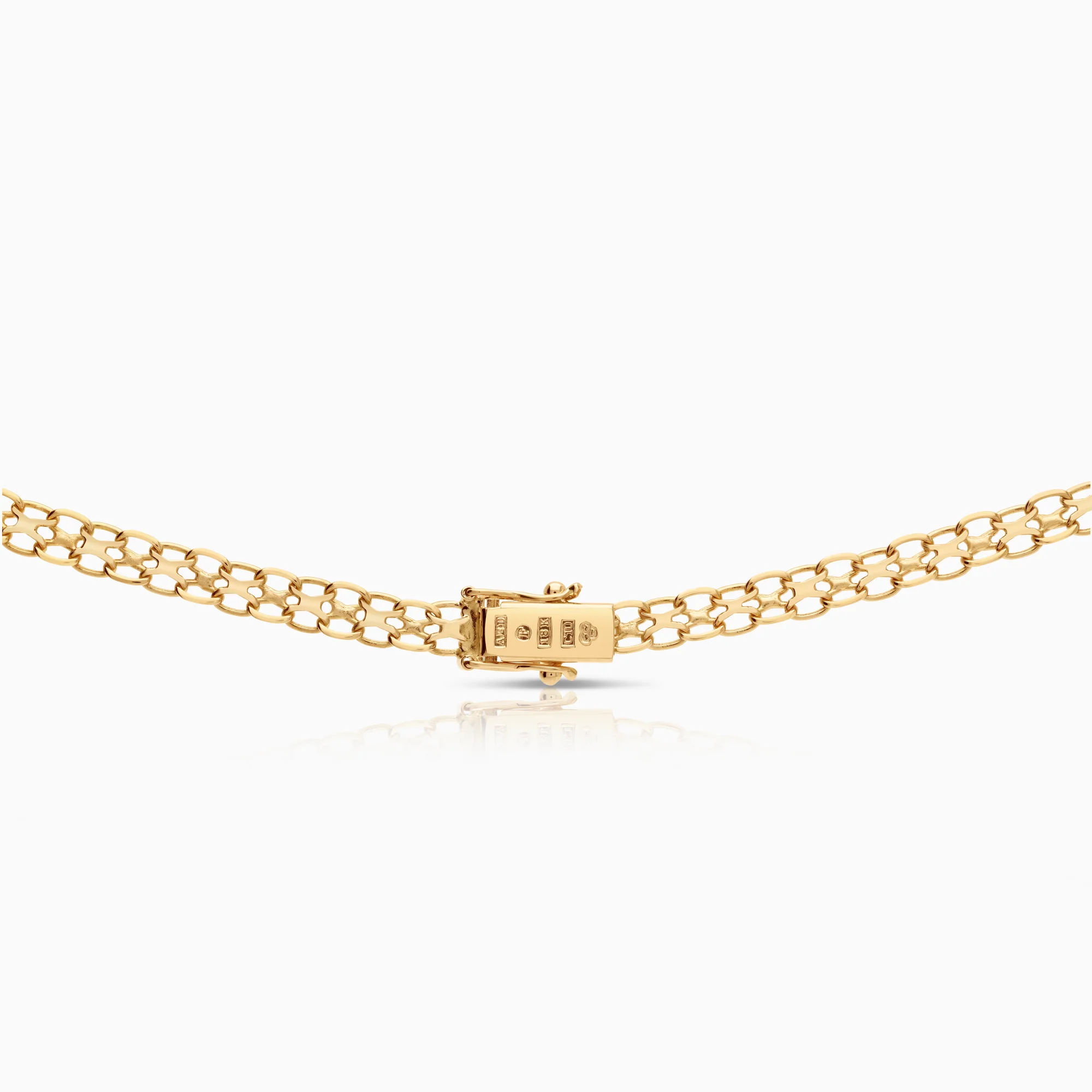 X-link necklace 20.31g 18K gold - Image 2