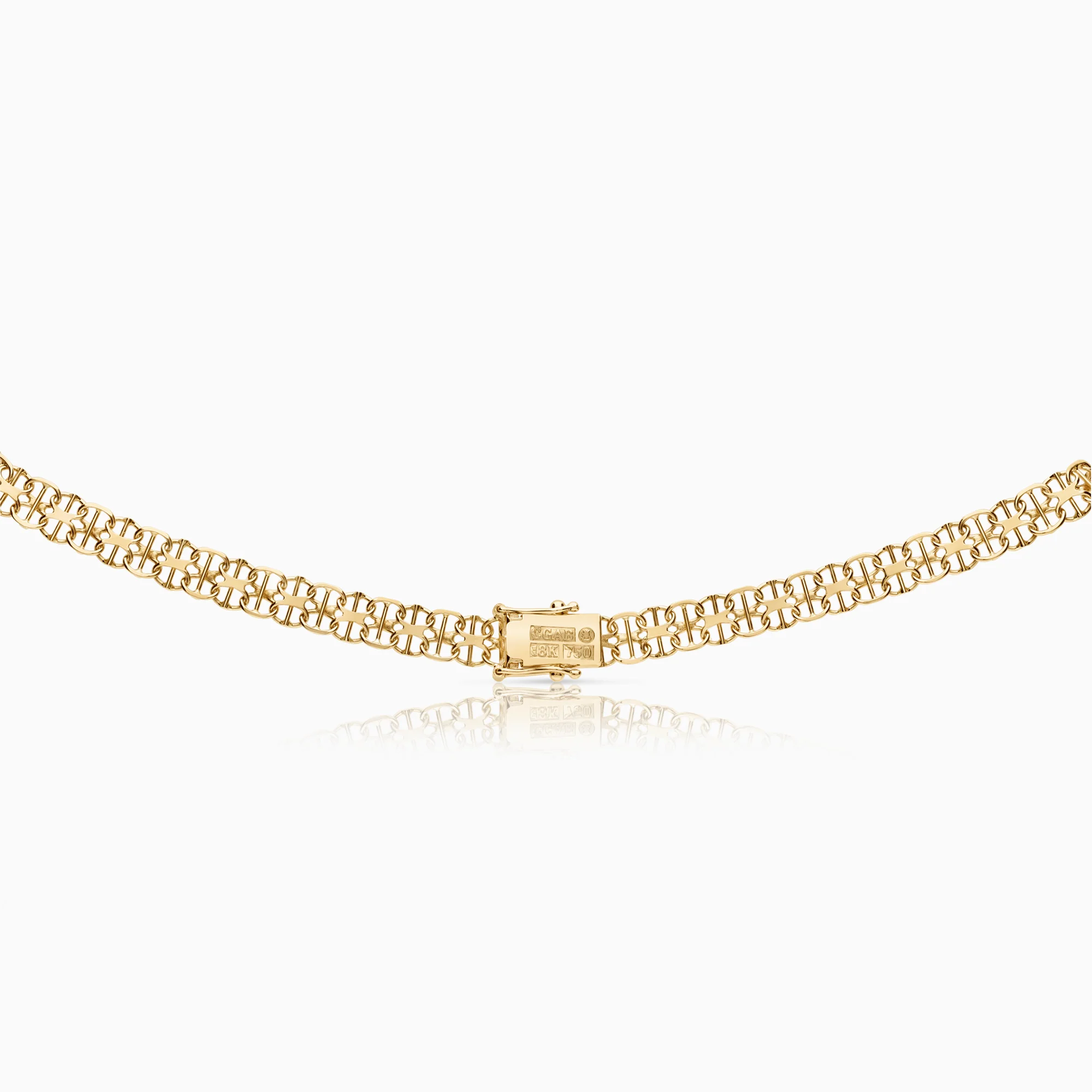 X-link necklace 20.04g 18K gold - Image 2