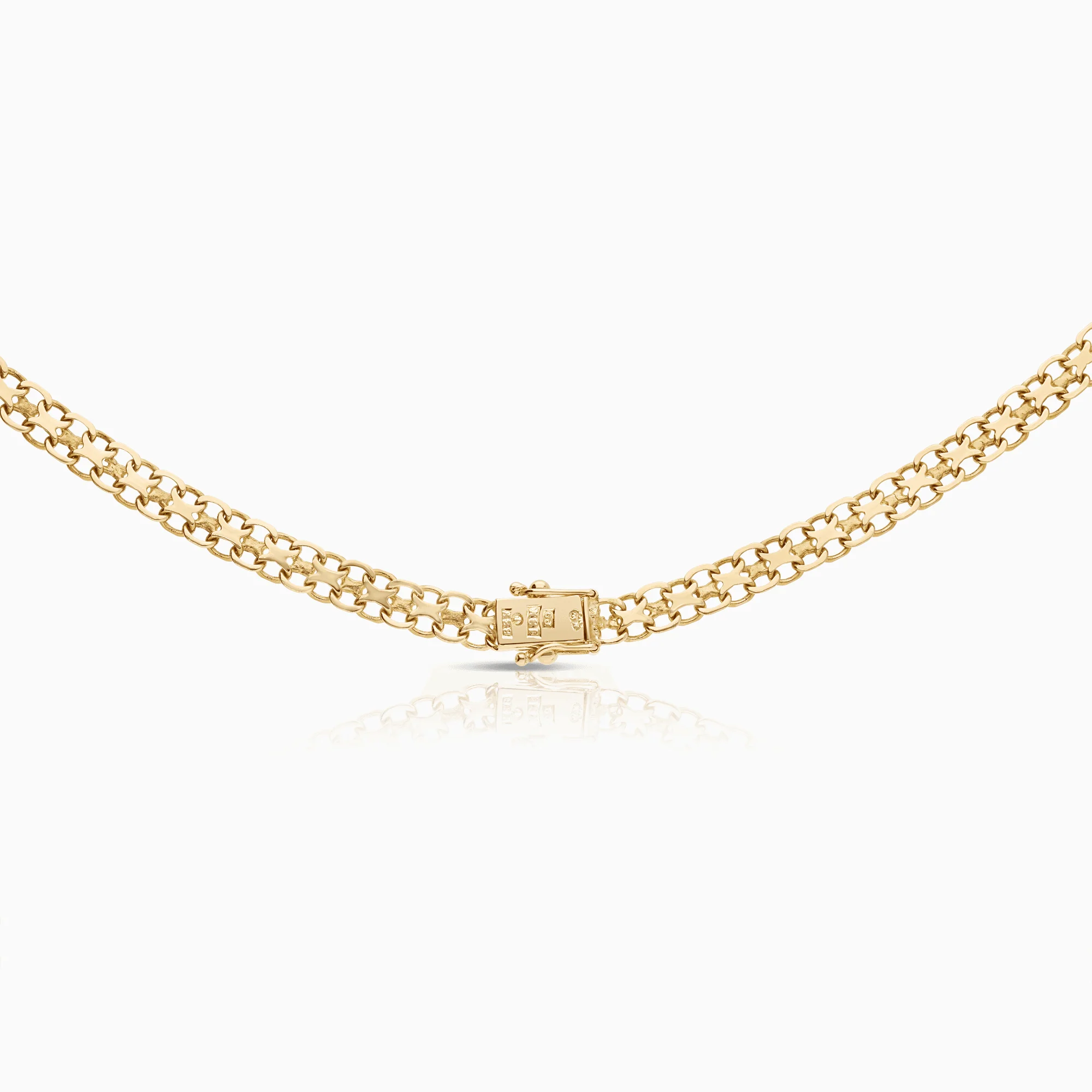 X-link necklace 20.92g 18K gold - Image 2
