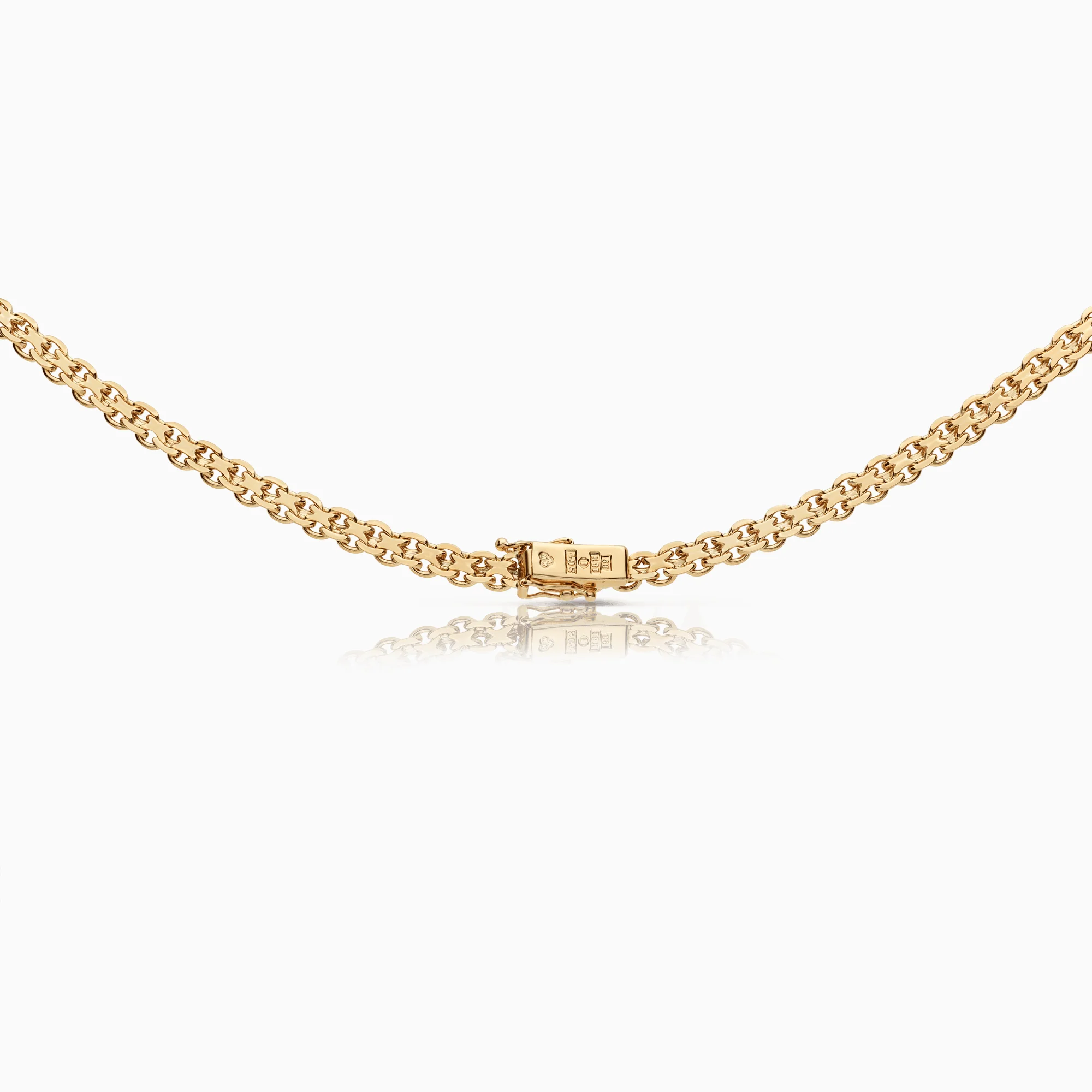 X-link necklace 21.42g 18K gold - Image 2