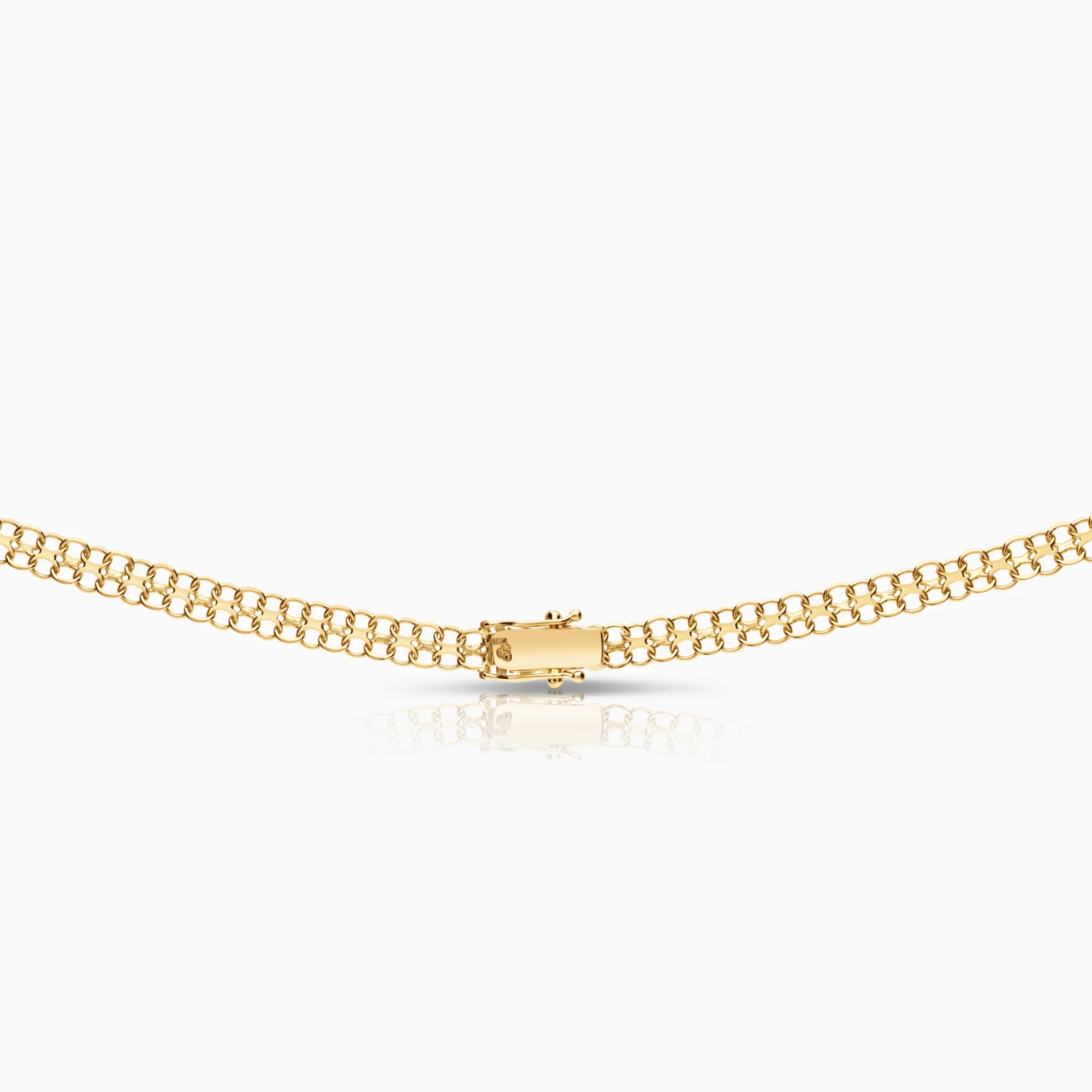 X-link necklace 24.99g 18K gold - Image 2