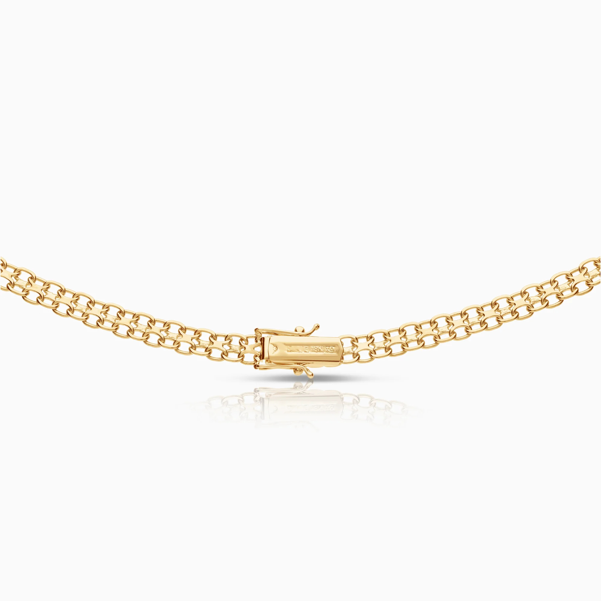 X-link necklace 25.26g 18K gold - Image 2