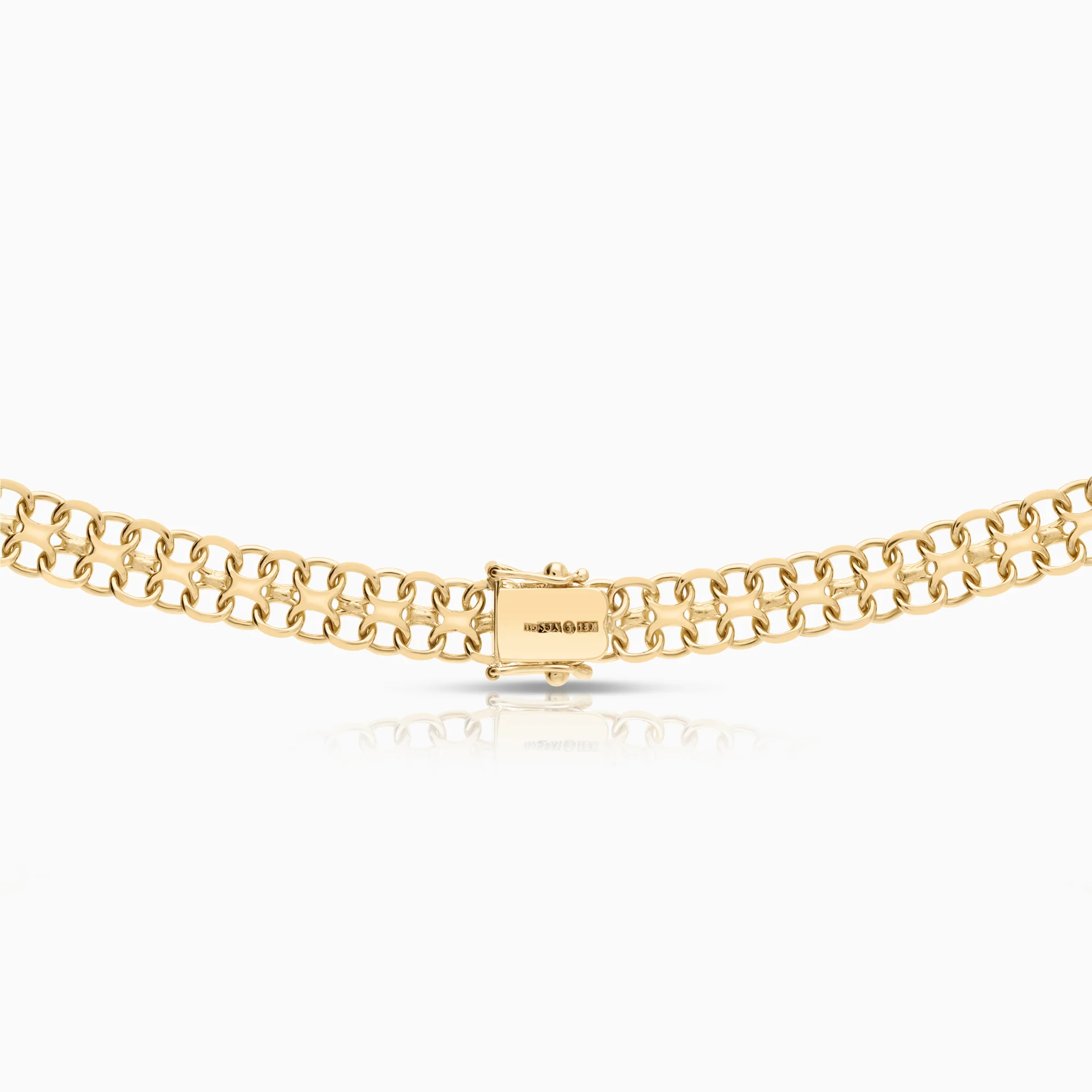X-link necklace 26.97g 18K gold - Image 2
