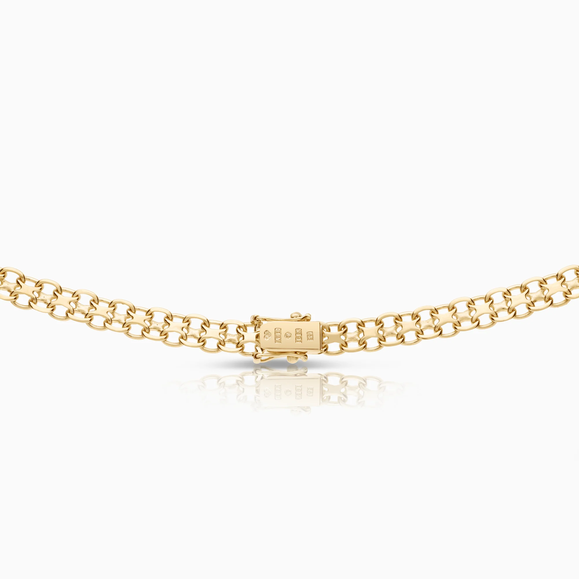 X-link necklace 29.61g 18K gold - Image 2
