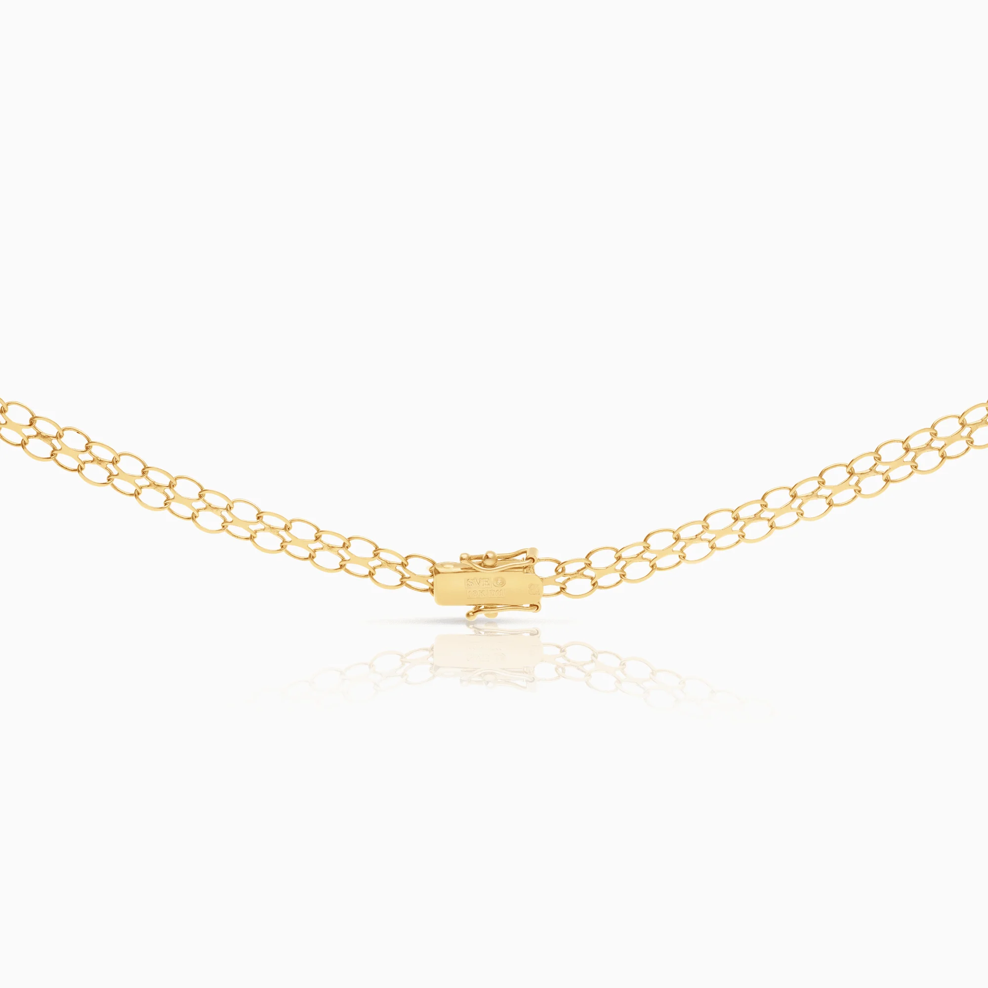 X-link necklace 9.22g 18K gold - Image 2