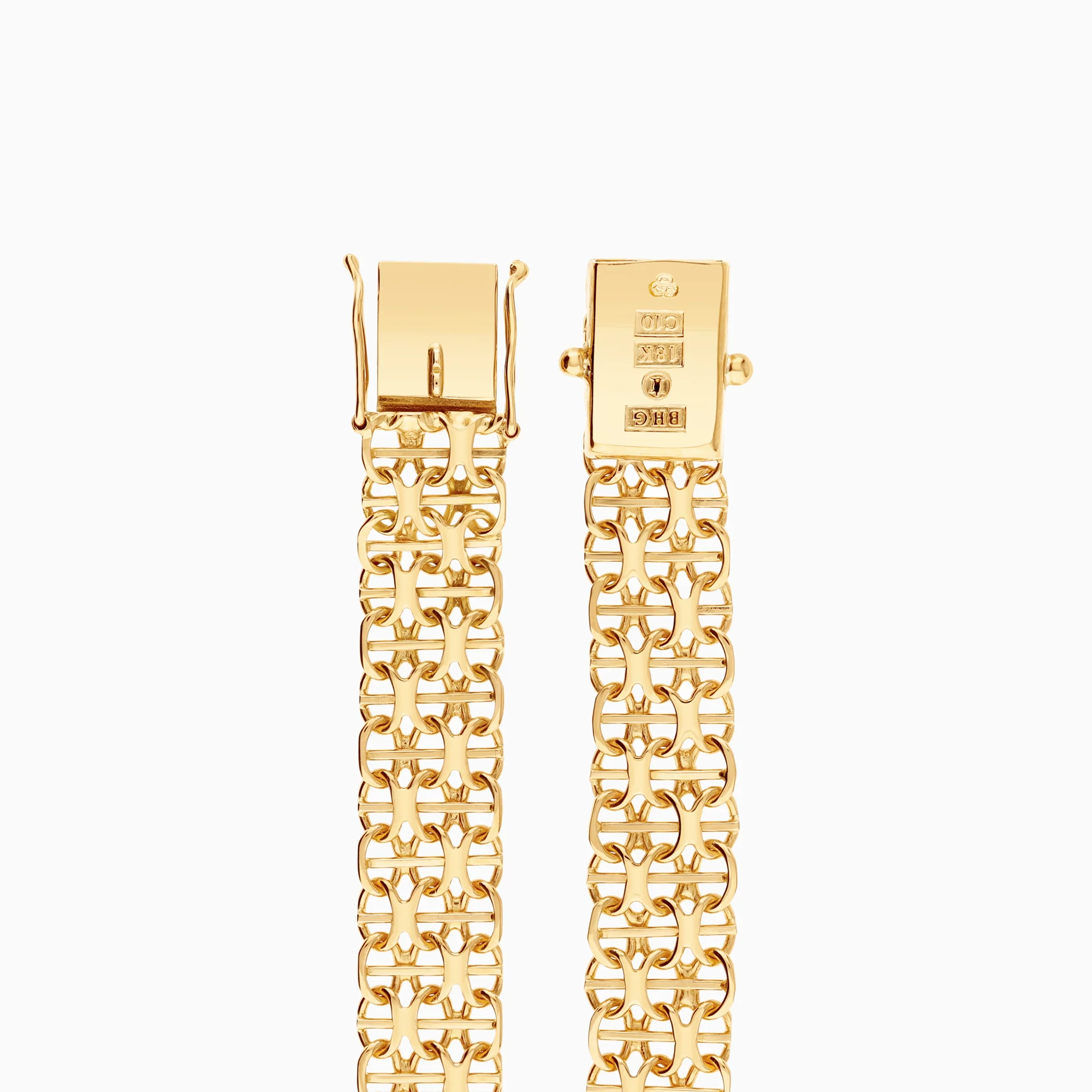 X-link with bar bracelet 11.91g 18K gold - Image 2