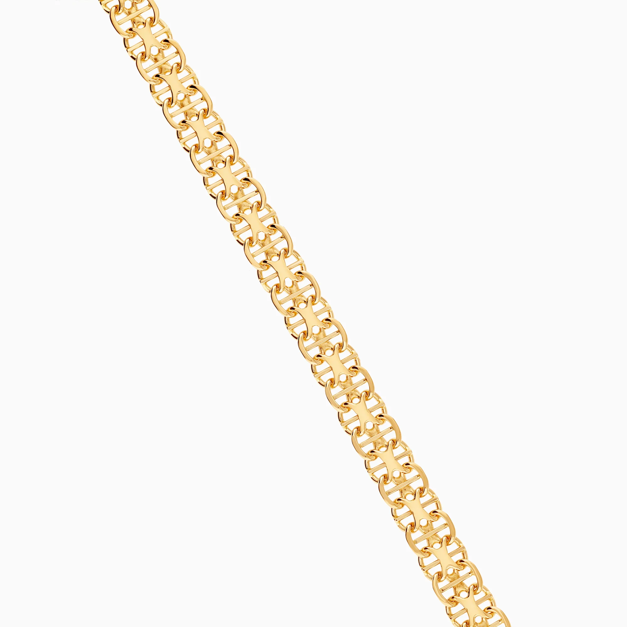 X-link with bar bracelet 11.92g 18K gold