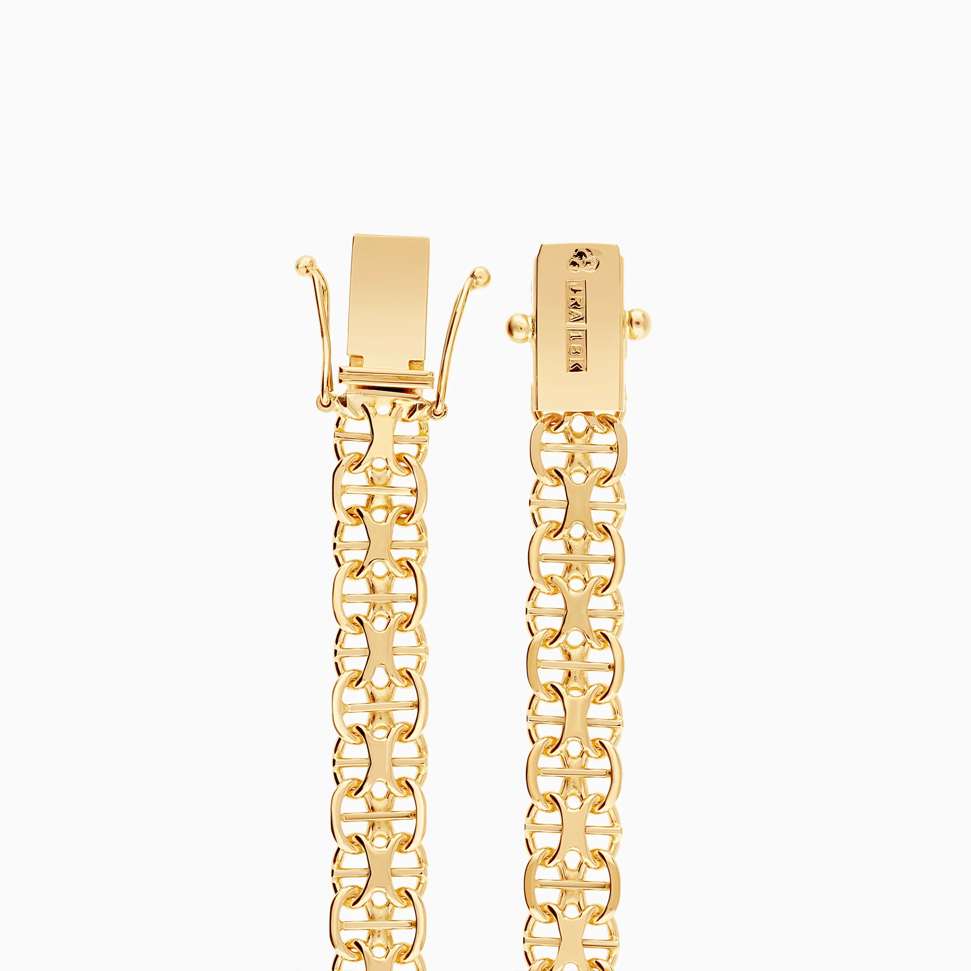 X-link with bar bracelet 11.92g 18K gold - Image 2