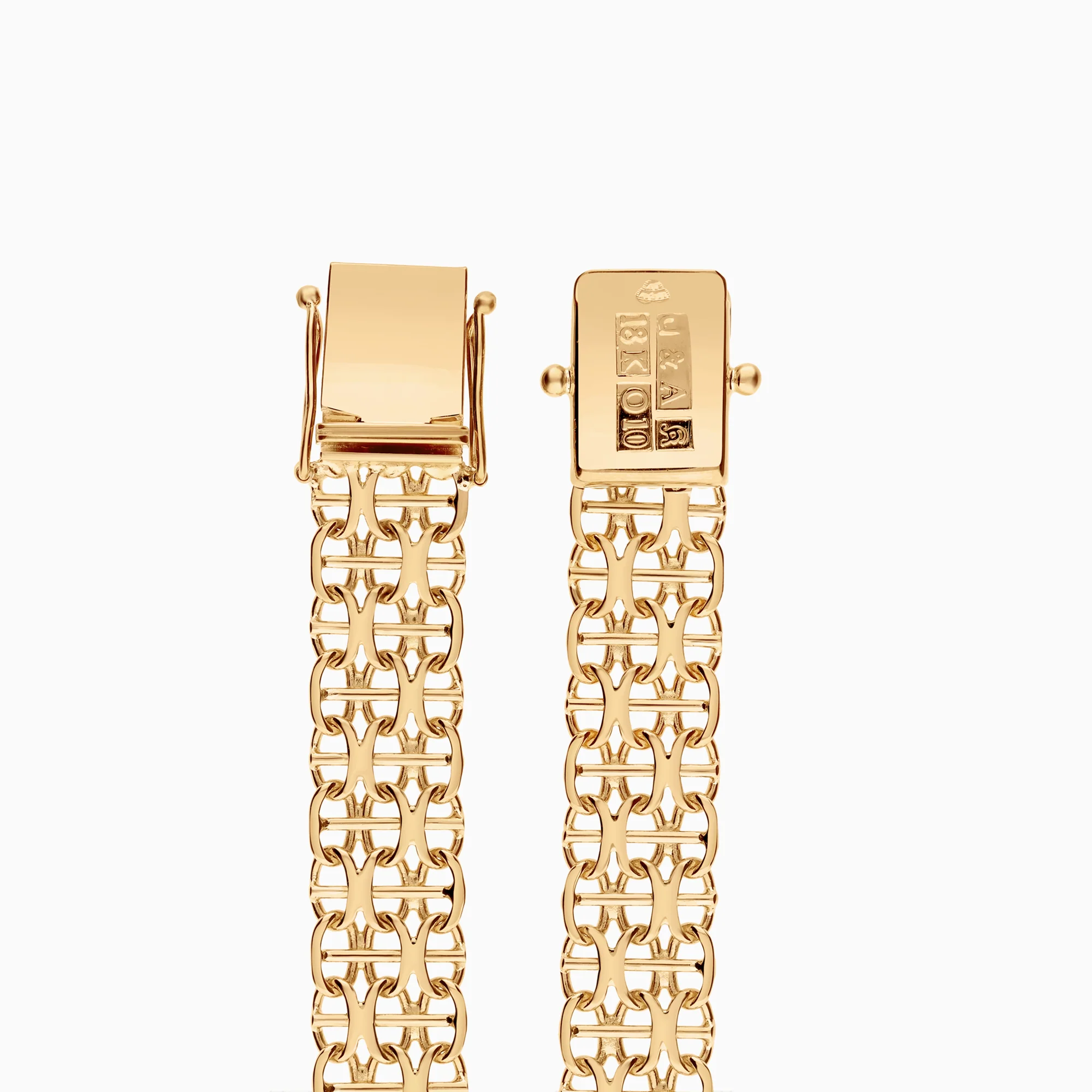 X-link with bar bracelet 14.88g 18K gold - Image 2