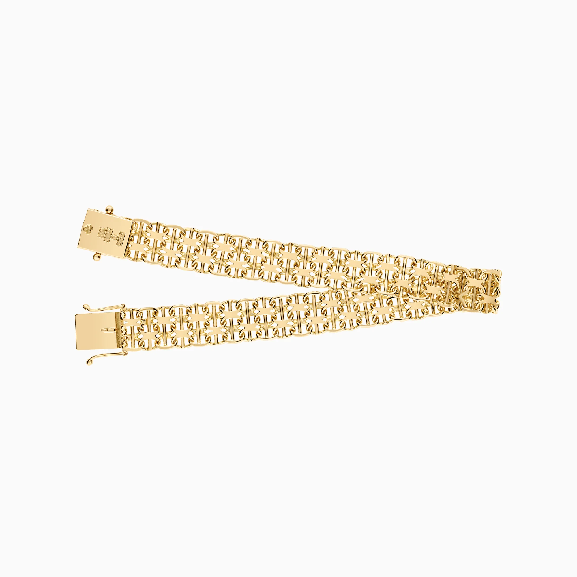X-link with bar bracelet 18.13g 18K gold - Image 2