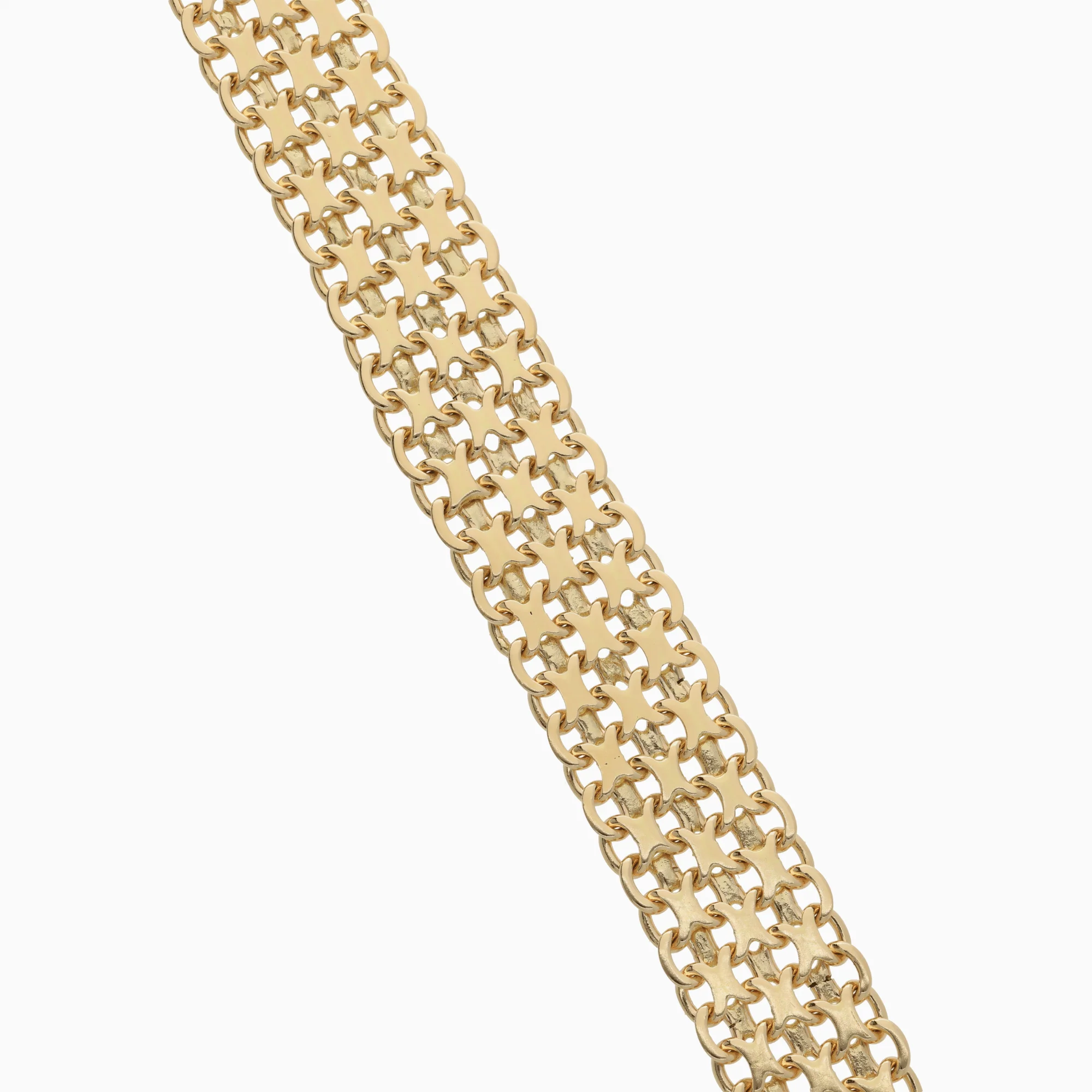 X-link bracelet 29.85g 18K gold