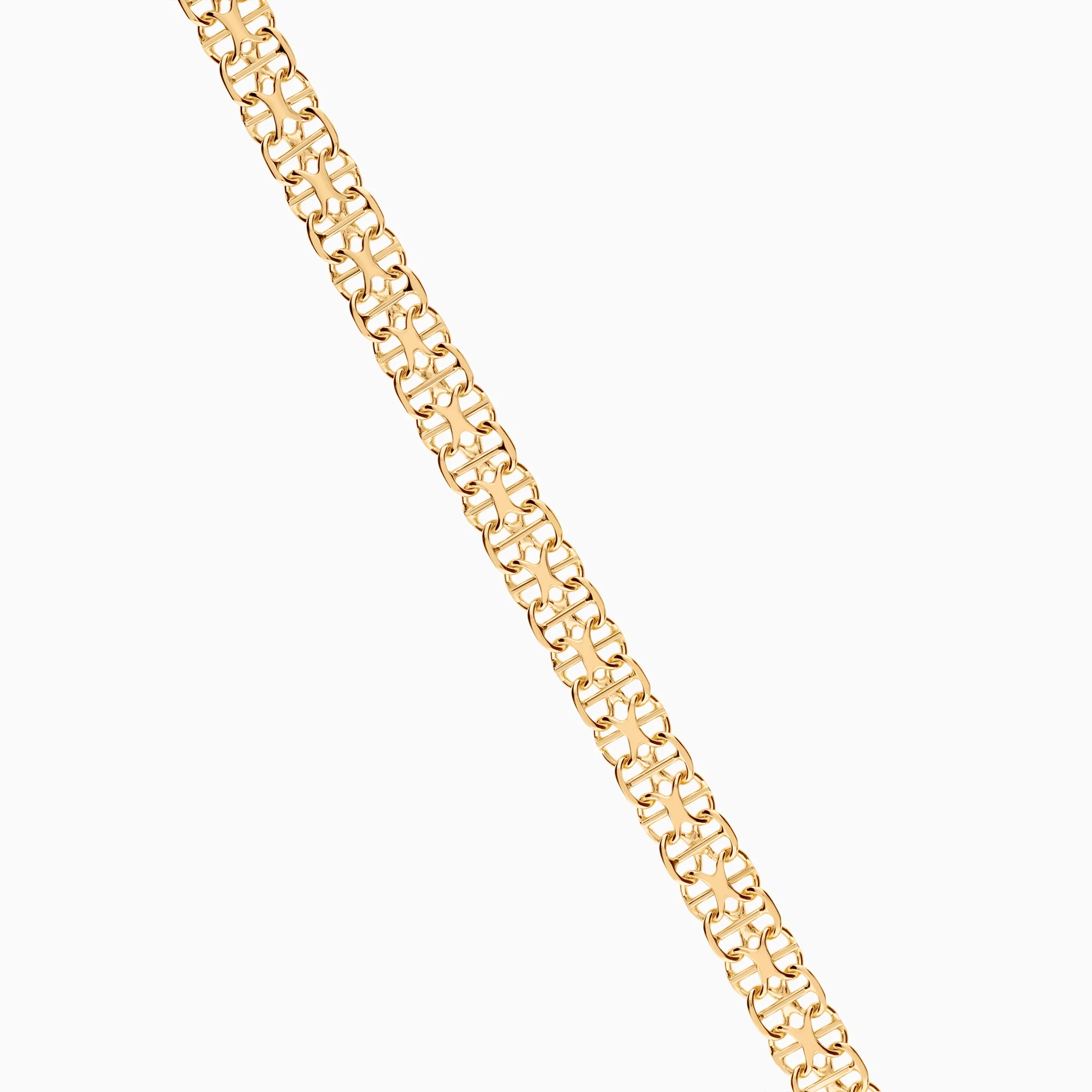 X-link with bar bracelet 7.62g 18K gold