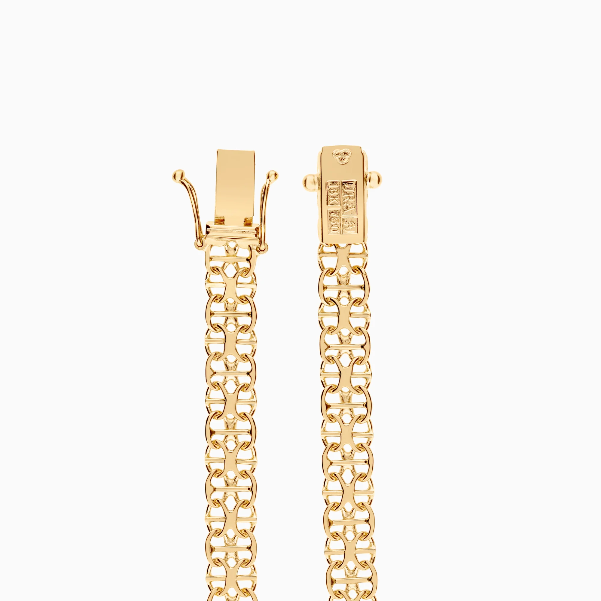 X-link with bar bracelet 7.62g 18K gold - Image 2