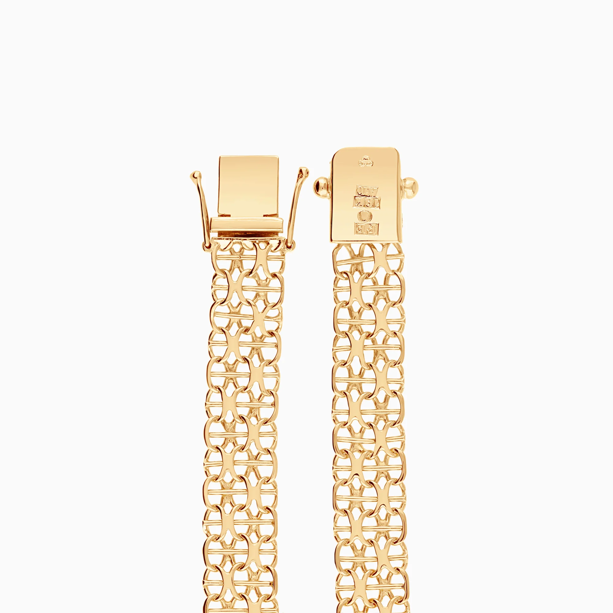 X-link with bar bracelet 9.74g 18K gold - Image 2