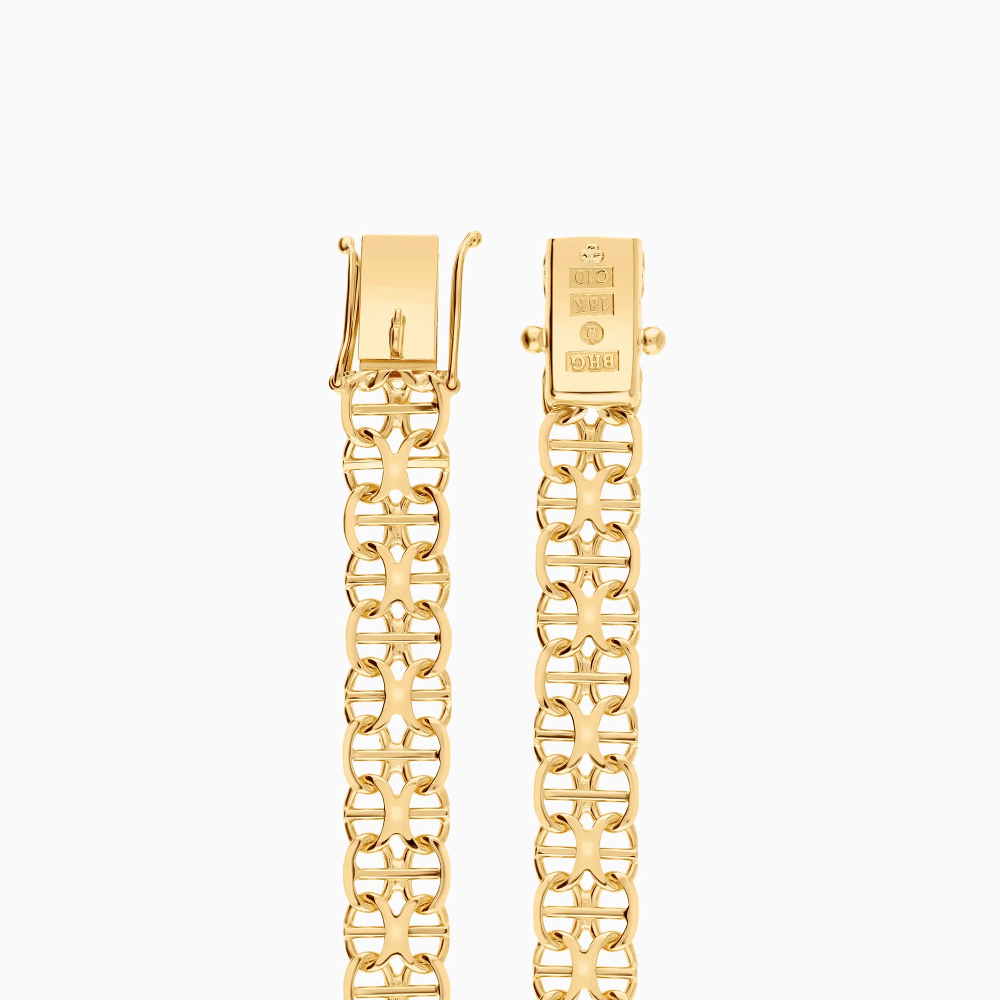 X-link with bar bracelet 9.97g 18K gold - Image 2
