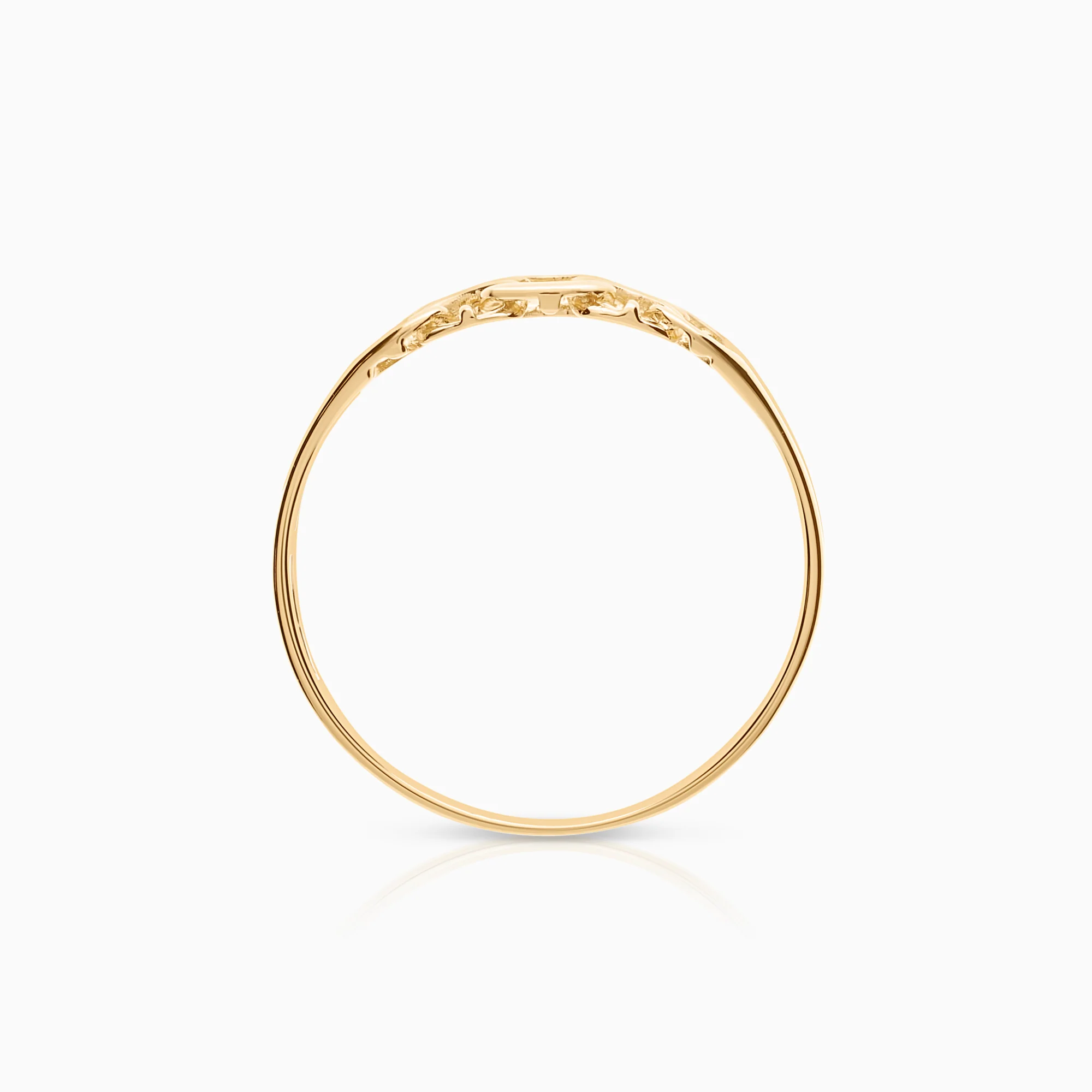 X-link ring 1.65g 18K gold - Image 2