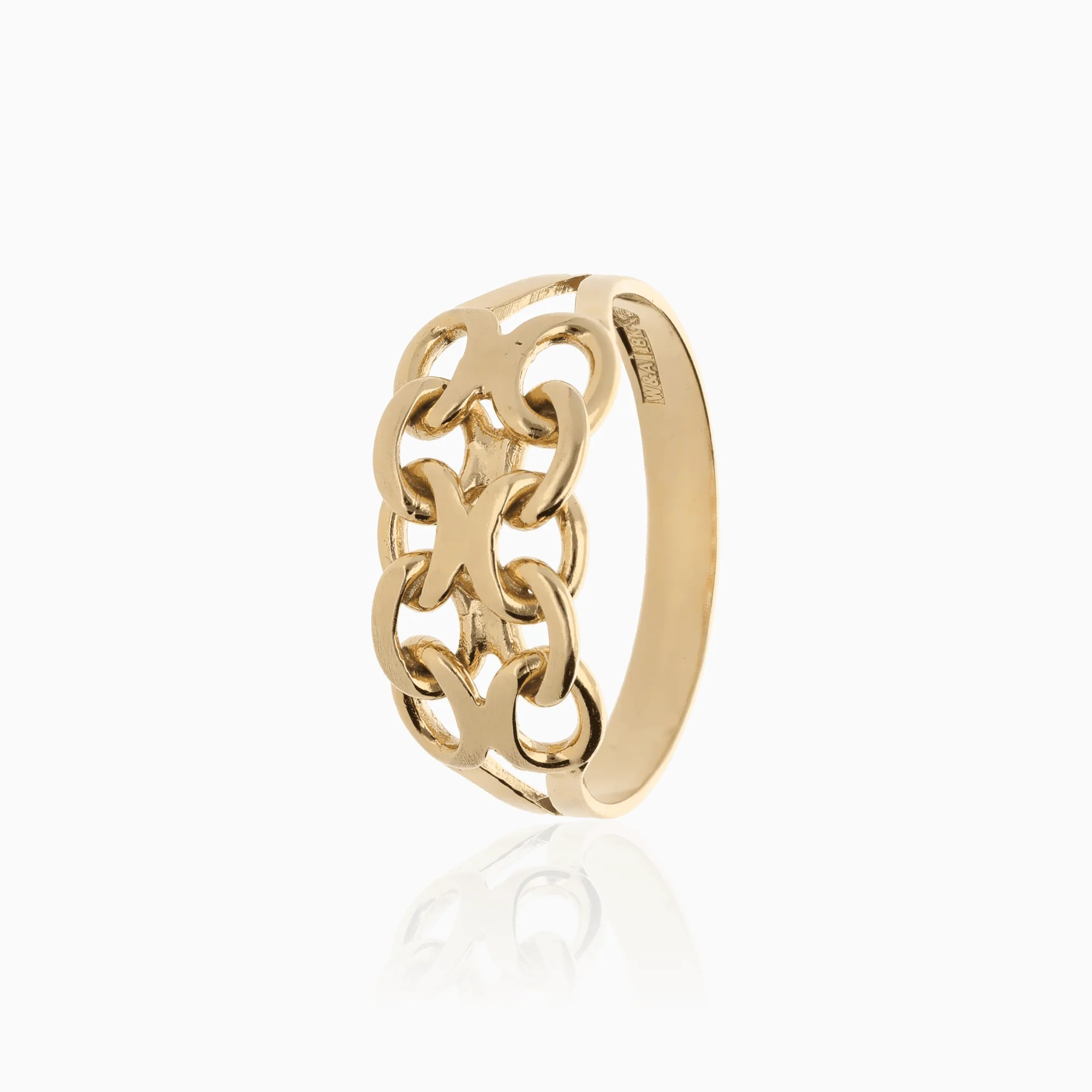 X-link ring 2.75g 18K gold